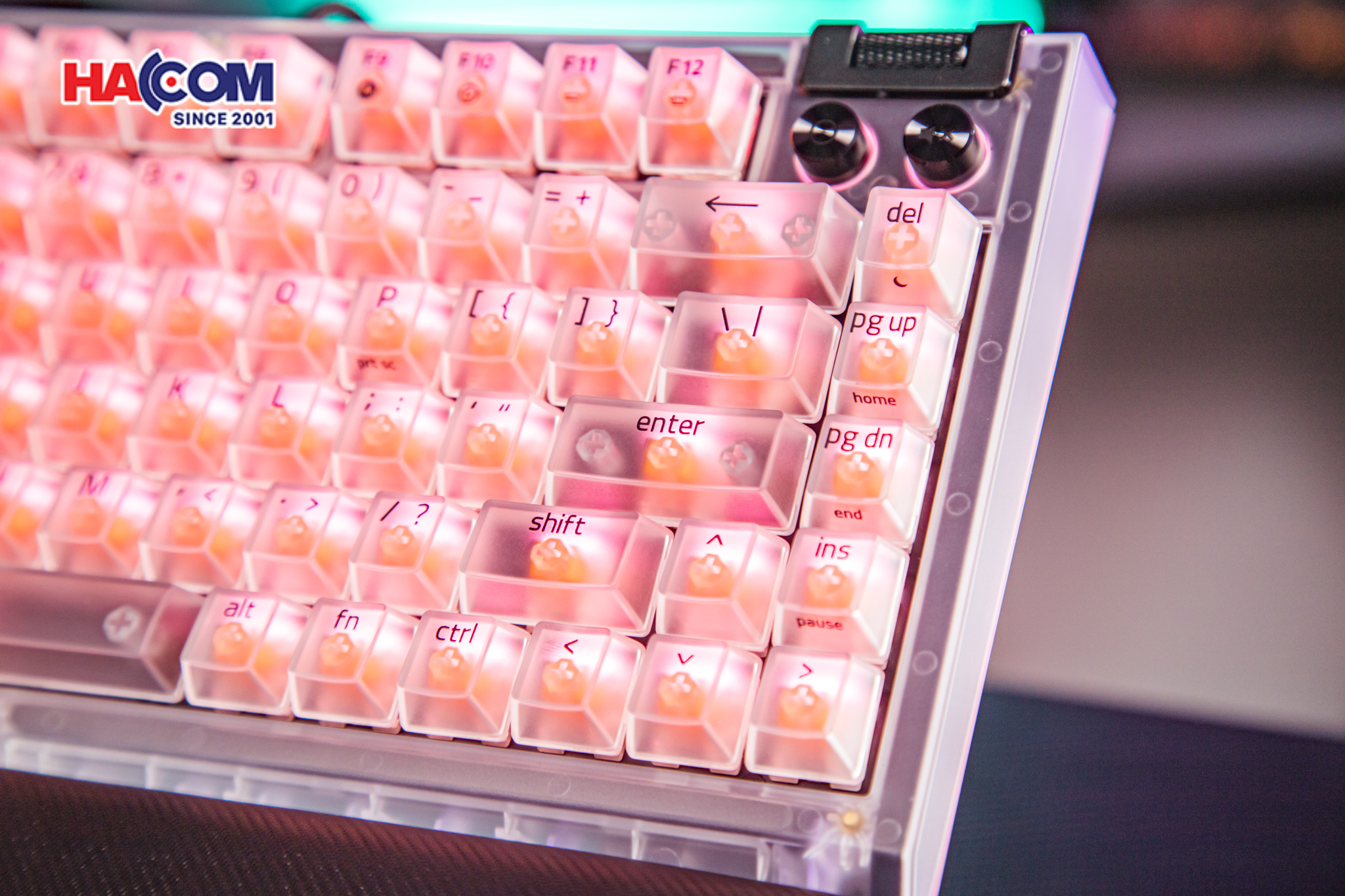 Bàn phím Razer BlackWidow V4 75% - Phantom White Edition 9