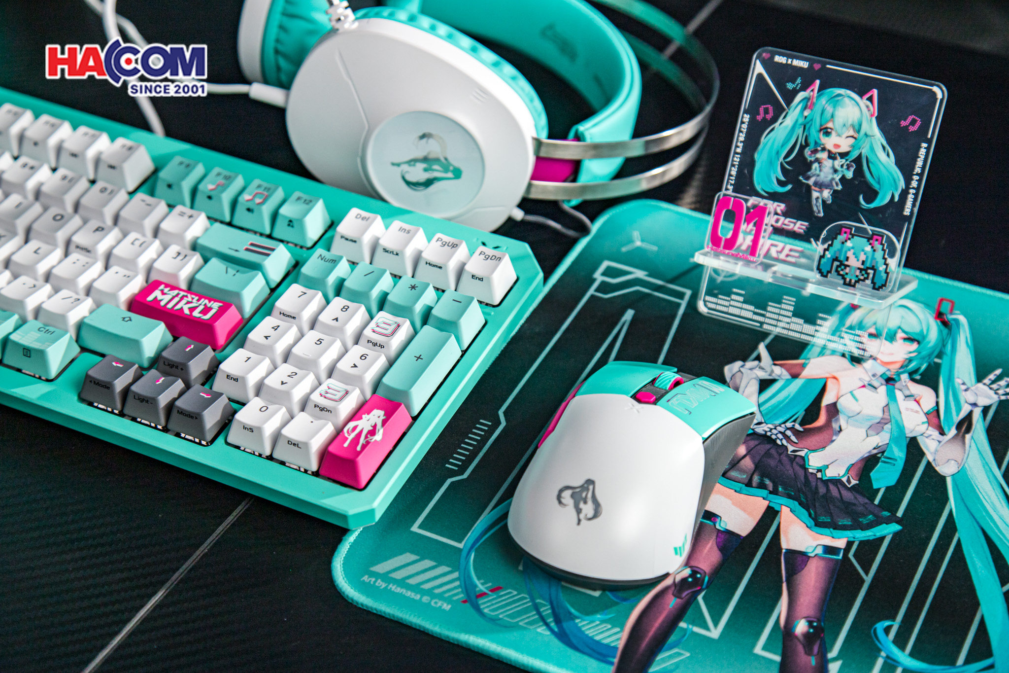 Chuột Gaming không dây ASUS TUF Mini - Hatsune Miku Edition 7