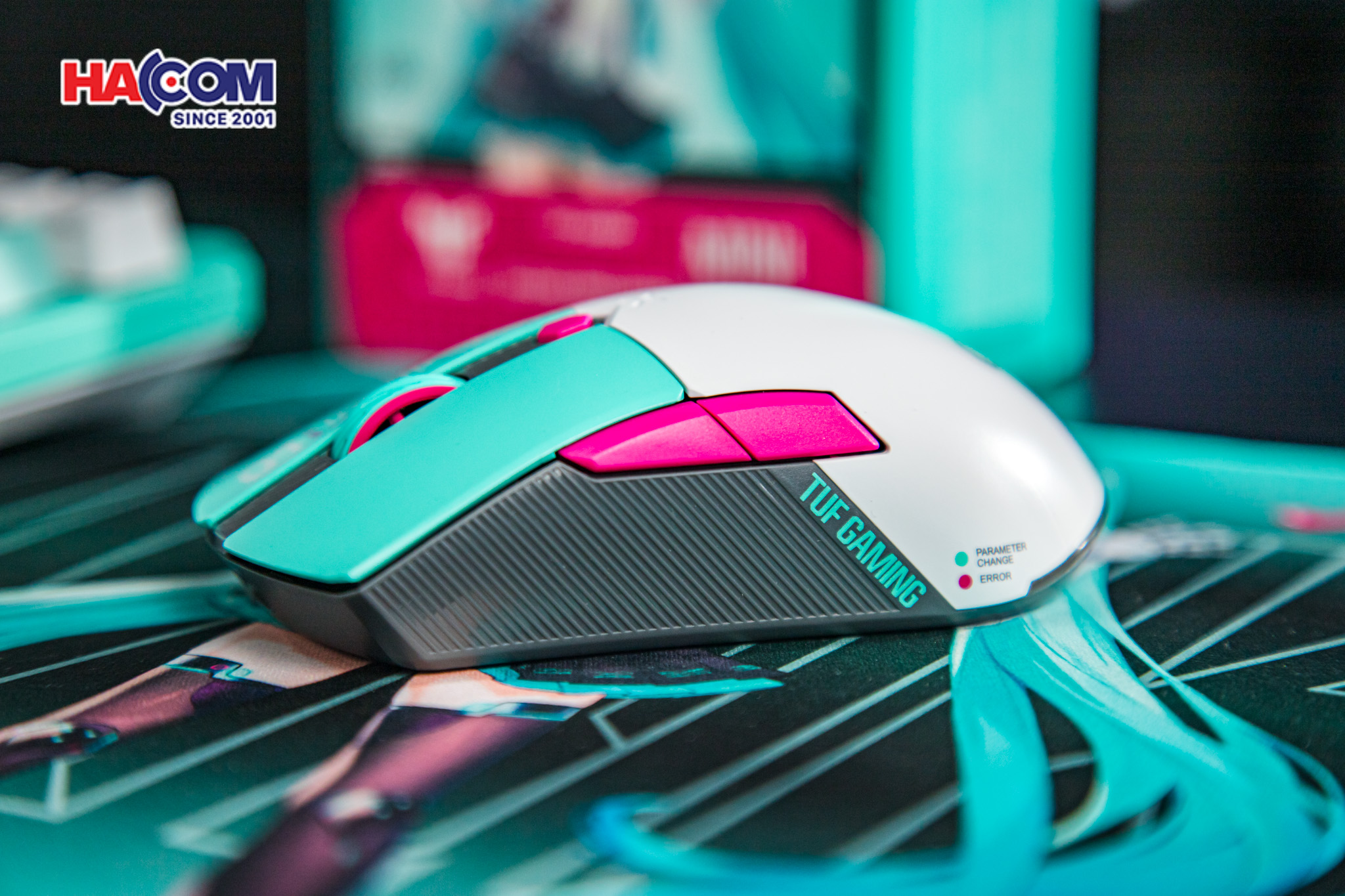 Chuột Gaming không dây ASUS TUF Mini - Hatsune Miku Edition 12