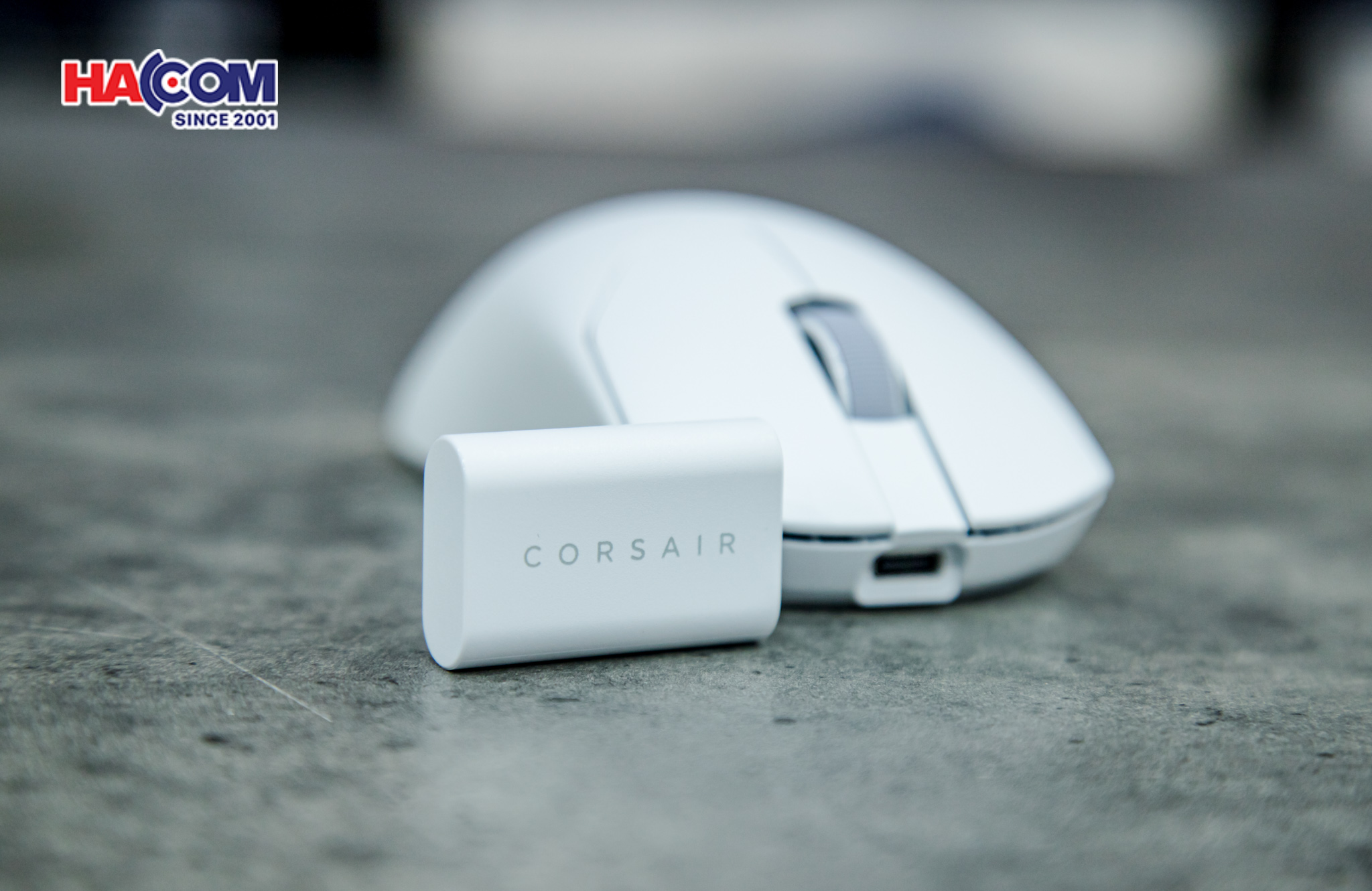 Chuột không dây Corsair SABRE v2 PRO UltraLight White 13