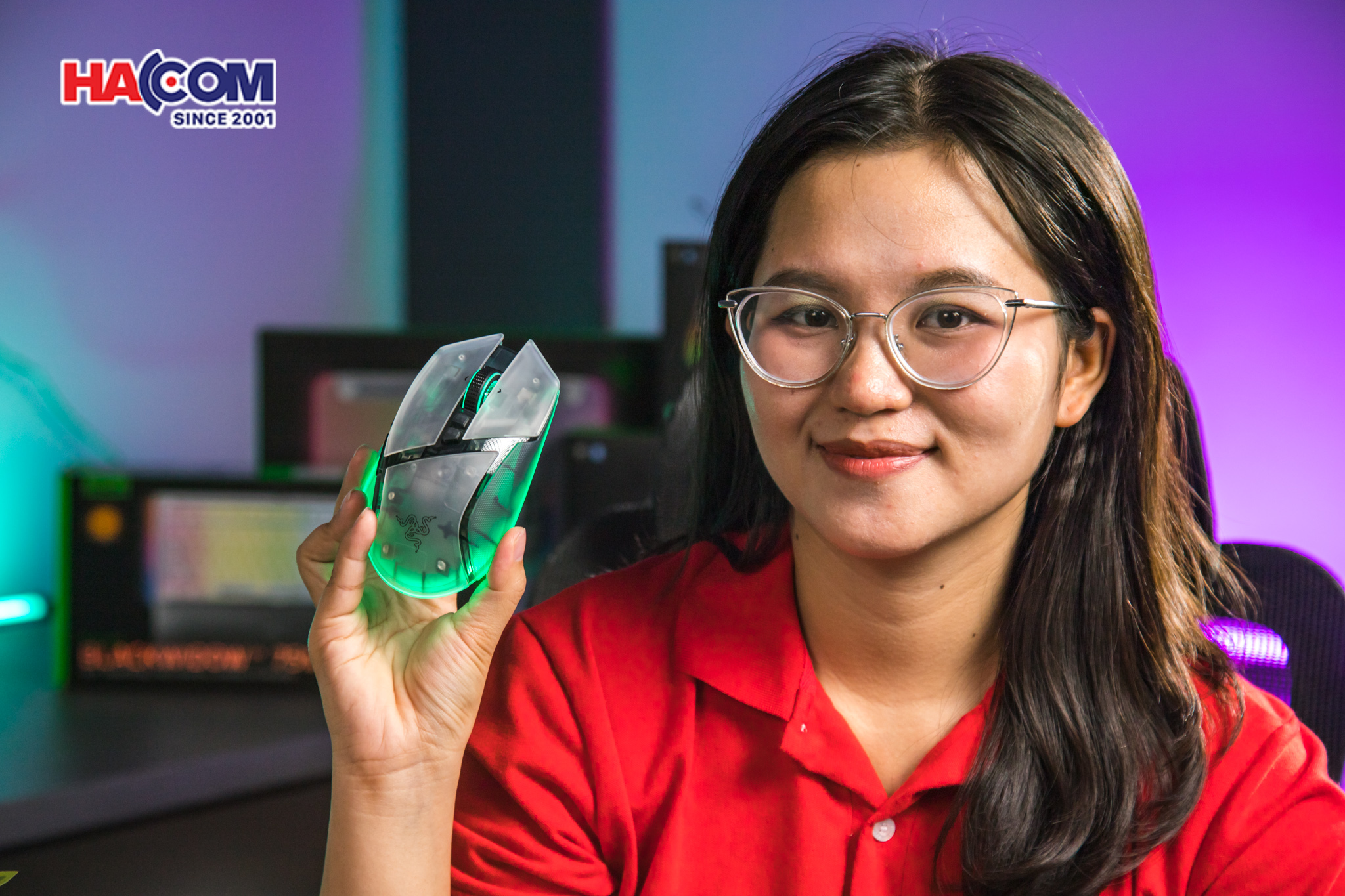 Chuột Razer Basilisk V3 Pro 35K - Phantom White Edition 14