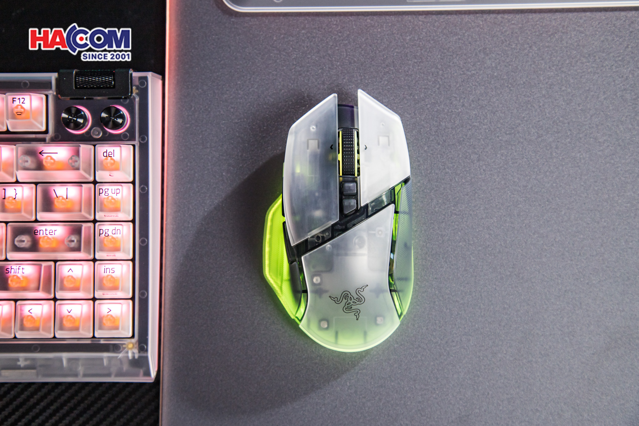 Chuột Razer Basilisk V3 Pro 35K - Phantom White Edition 7