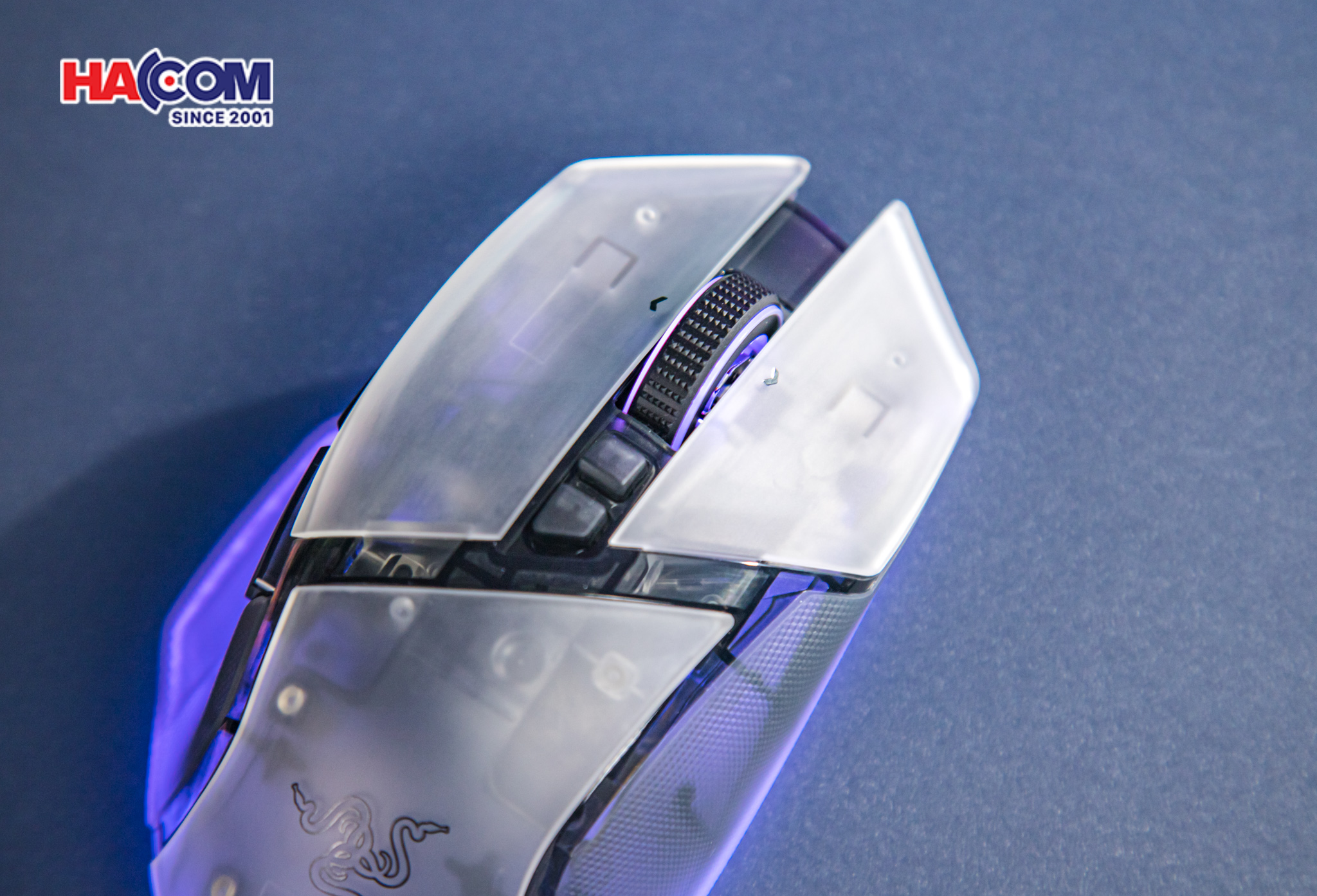 Chuột Razer Basilisk V3 Pro 35K - Phantom White Edition 12