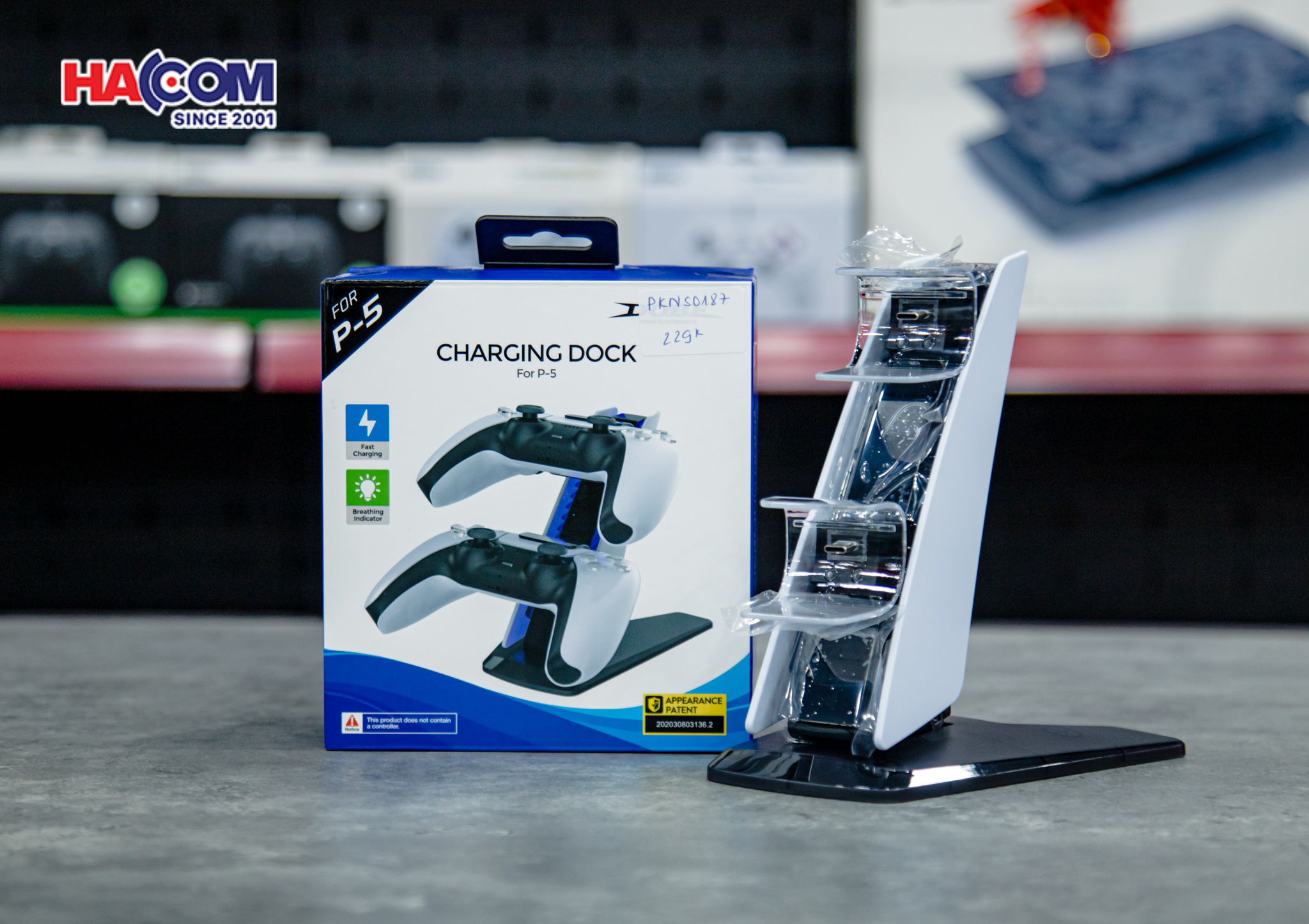 Dock Sạc Nhanh 2 Tay Cầm DualSense PS5 2 tầng DOBE TP5-0585S 6