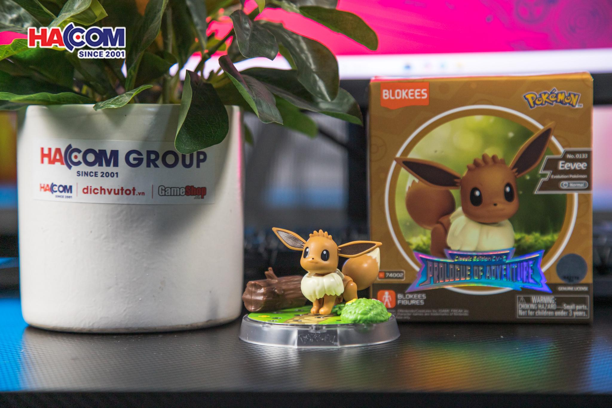 Mô hình Blokees Pokemon 74002-Pokemon Classic Edition S-Eevee 4