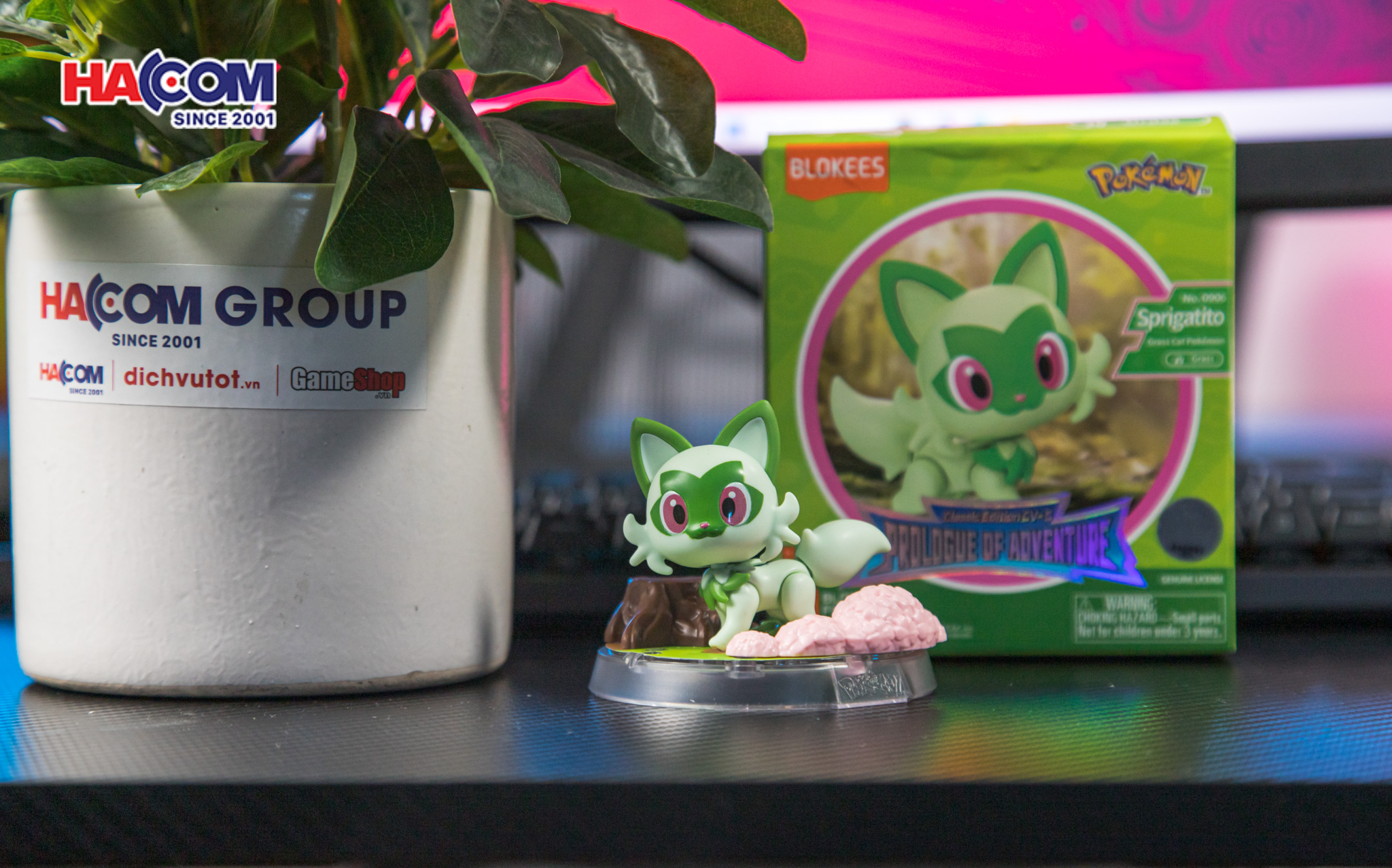 Mô hình Blokees Pokemon 74003-Pokemon Classic Edition S-Sprigatito 4