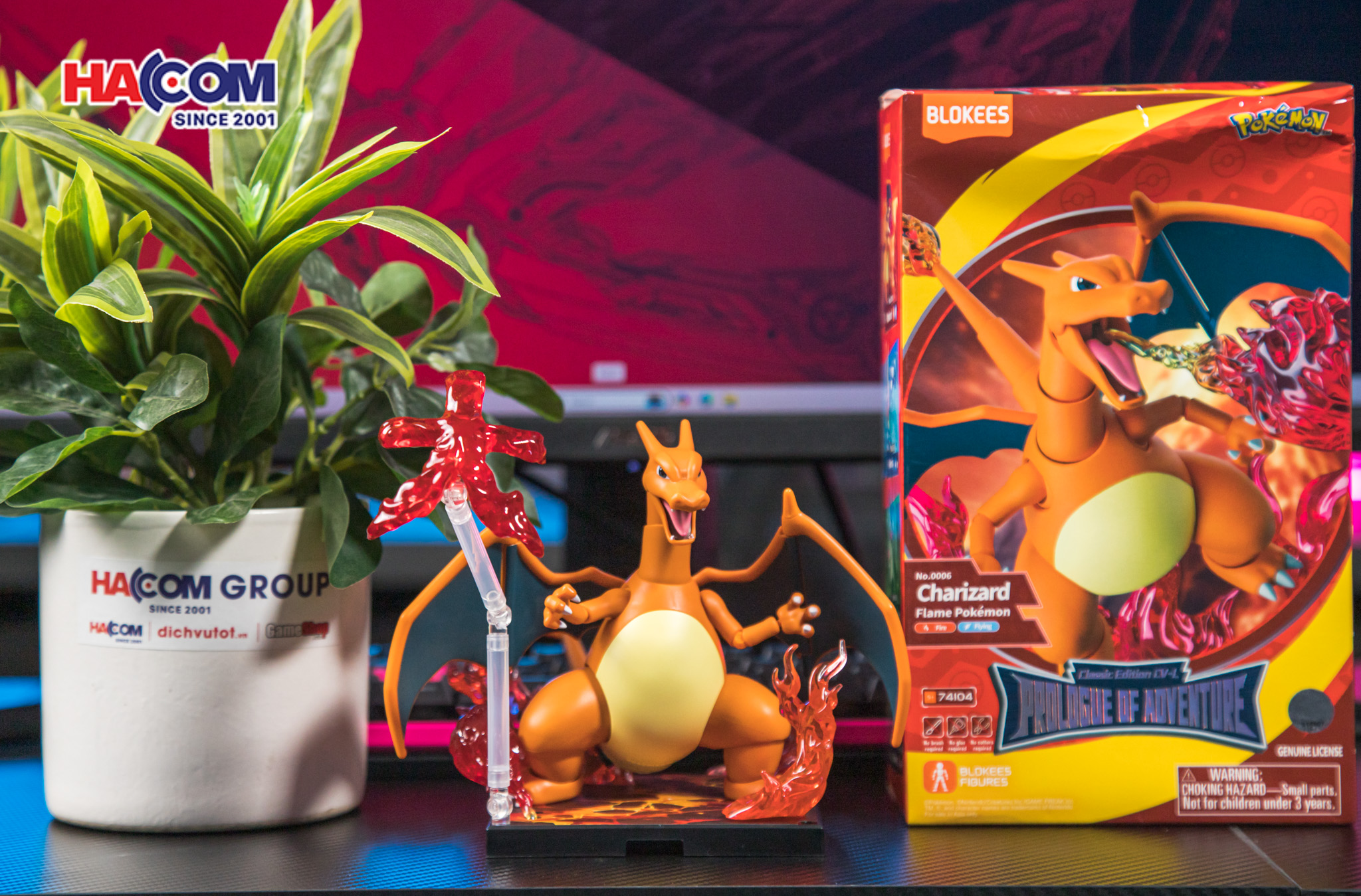 Mô hình Blokees Pokémon 74104- Classic Edition CV-L --Charizard 4