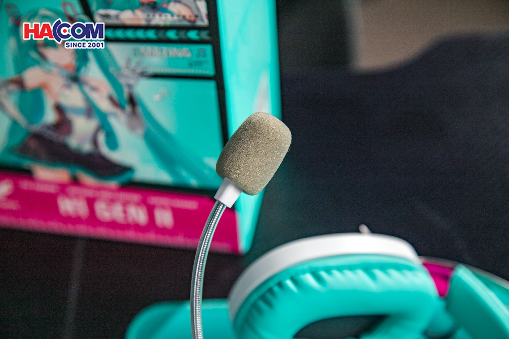 Tai nghe Gaming có dây ASUS TUF H1 Gen II - Hatsune Miku Edition 15