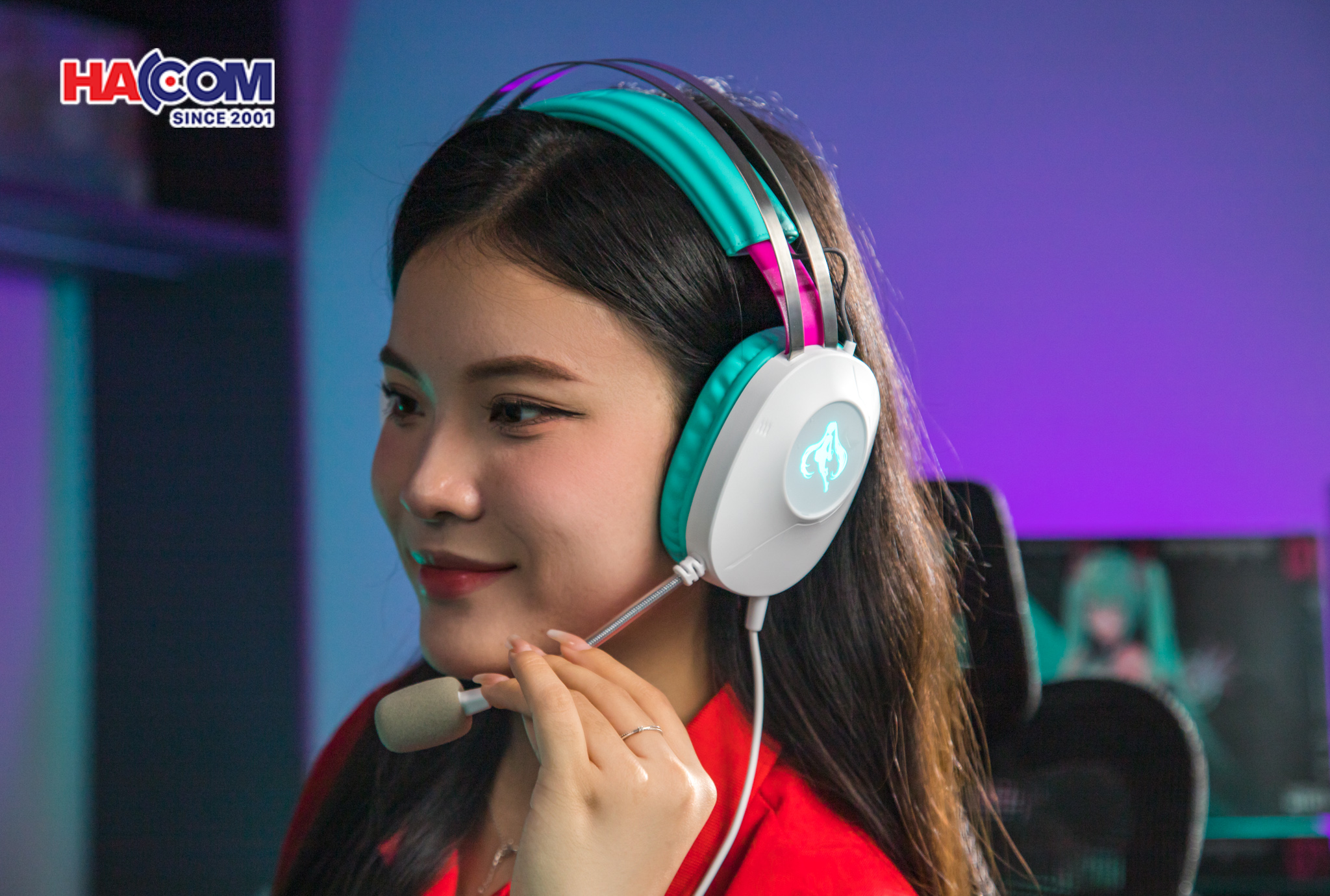 Tai nghe Gaming có dây ASUS TUF H1 Gen II - Hatsune Miku Edition 10