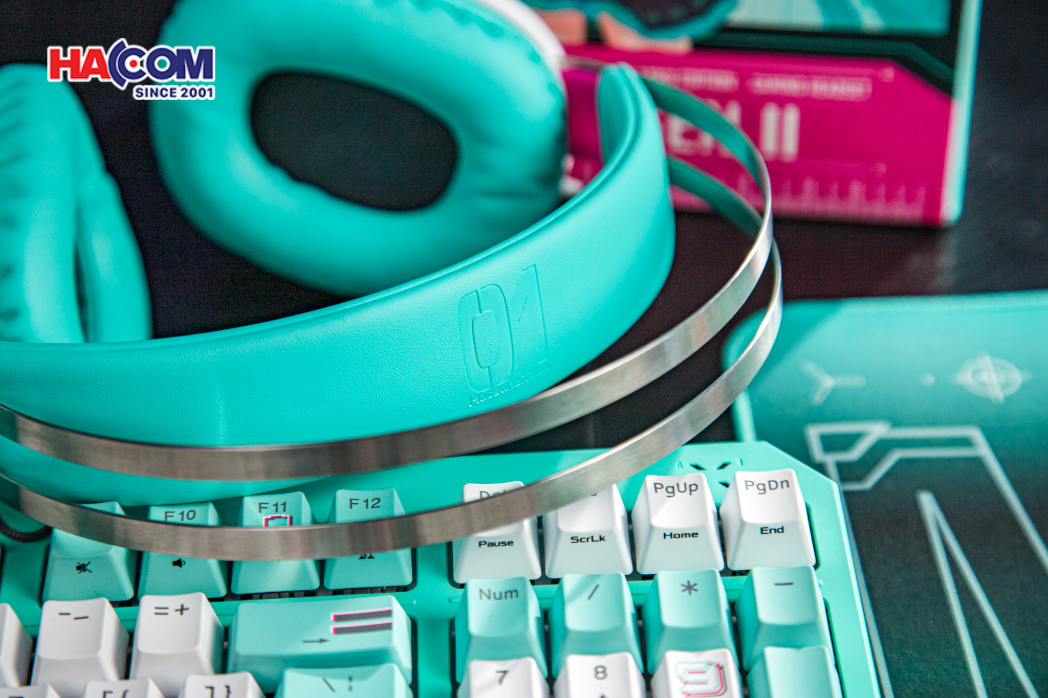 Tai nghe Gaming có dây ASUS TUF H1 Gen II - Hatsune Miku Edition 13