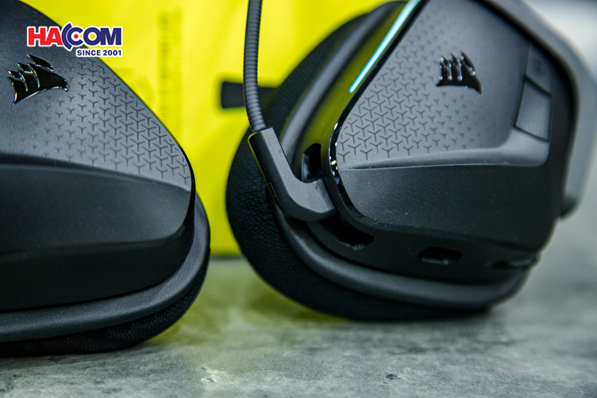 Tai nghe không dây Corsair VOID V2 MAX Carbon 10