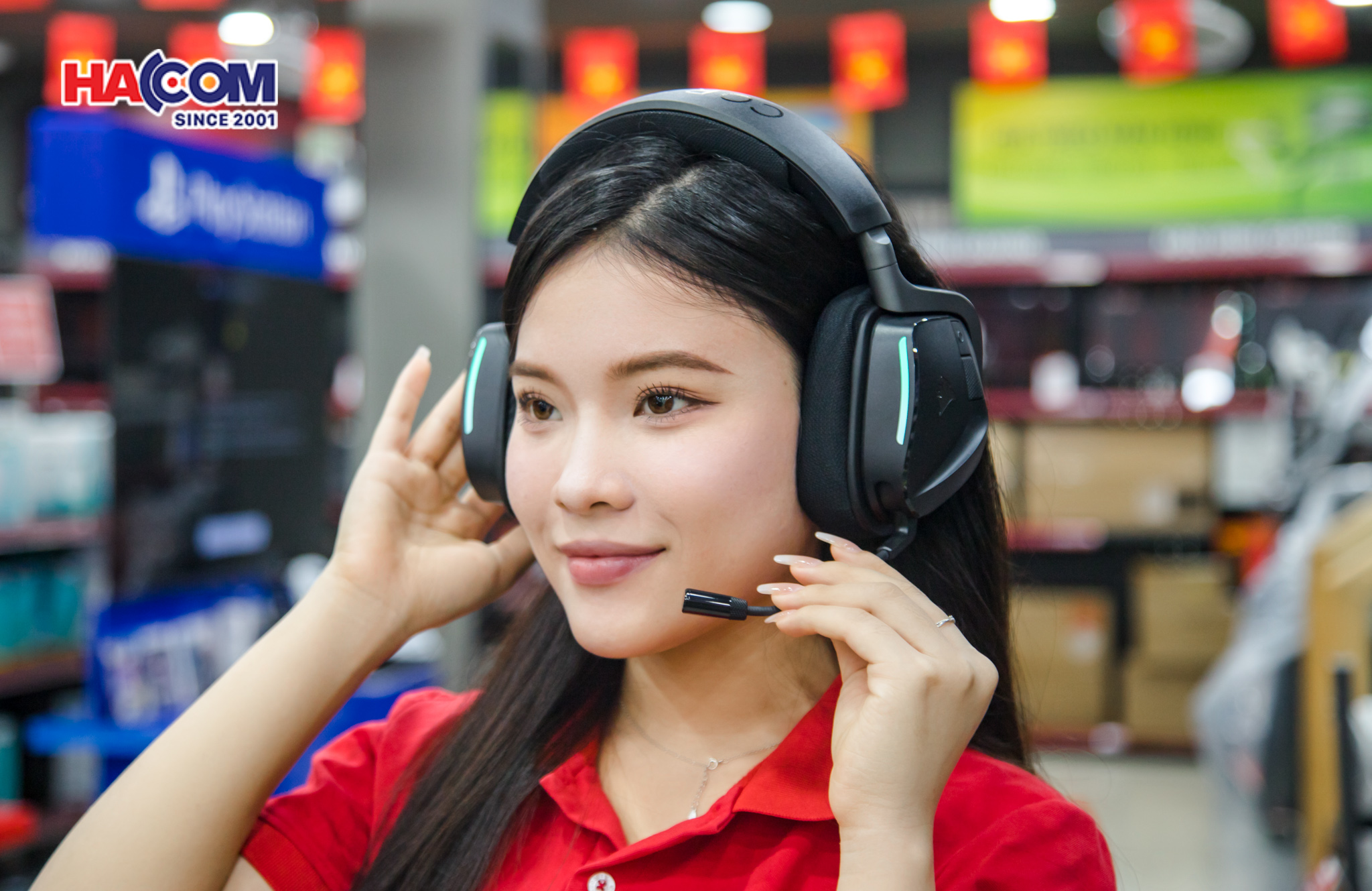 Tai nghe không dây Corsair VOID V2 MAX Carbon 2