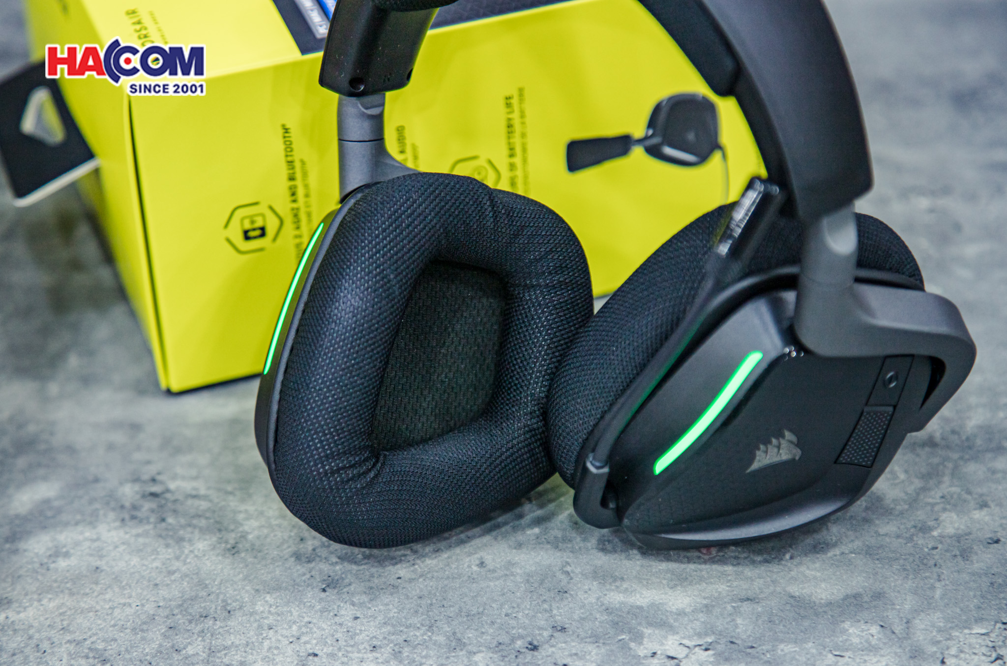 Tai nghe không dây Corsair VOID V2 MAX Carbon 5