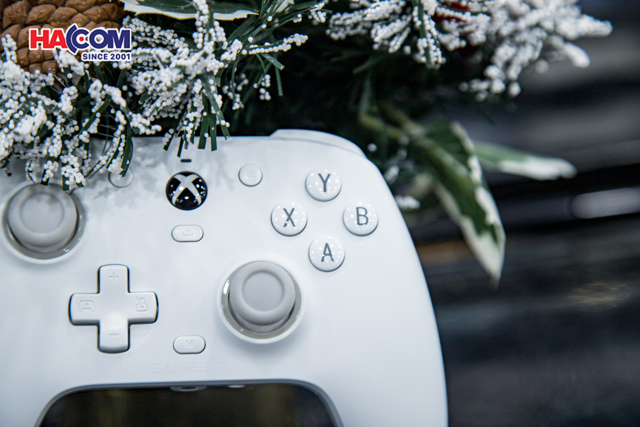 Tay Cầm Chơi Game Có Dây GameSir G7HE Màu Trắng 9