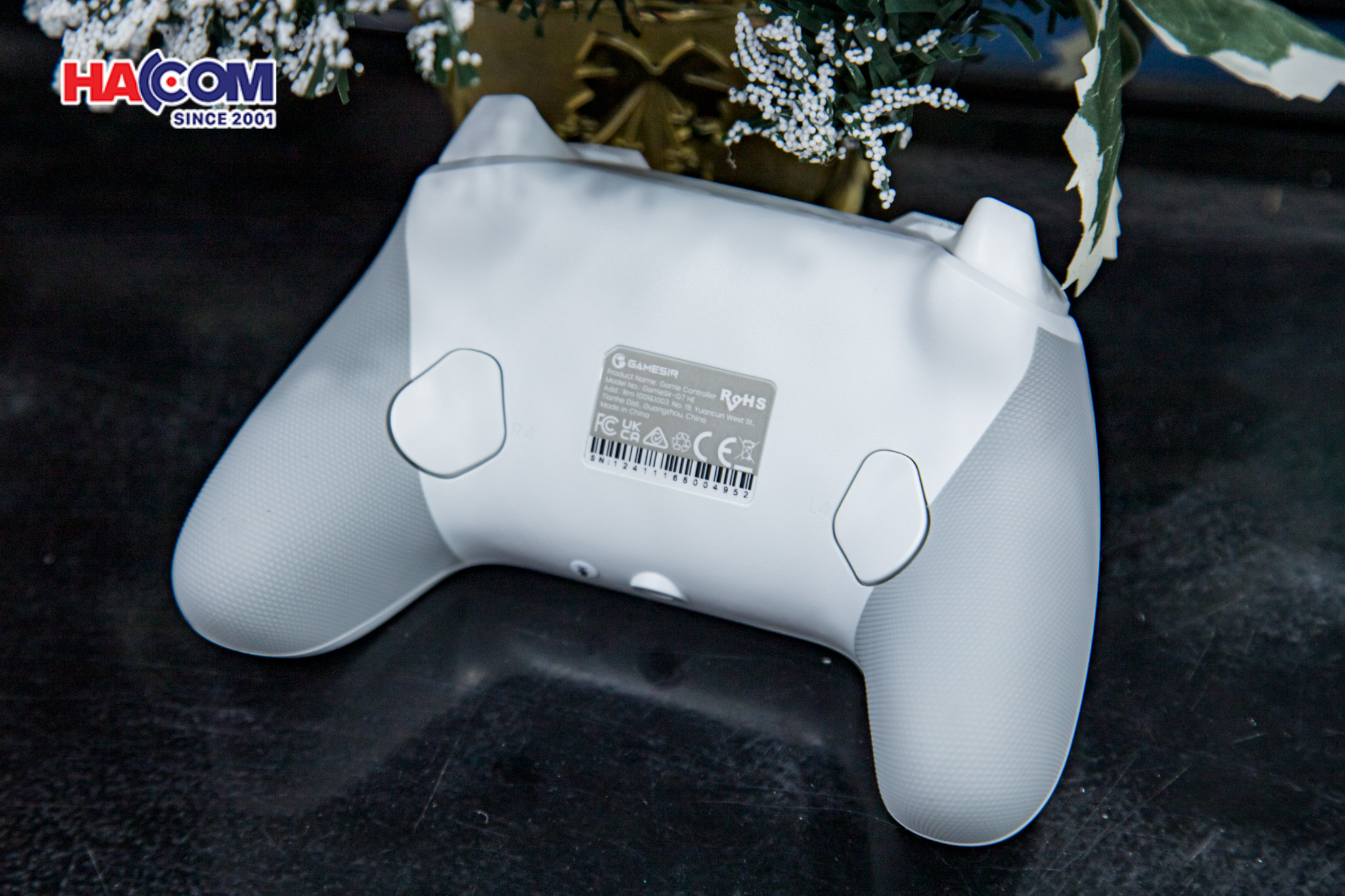 Tay Cầm Chơi Game Có Dây GameSir G7HE Màu Trắng 13