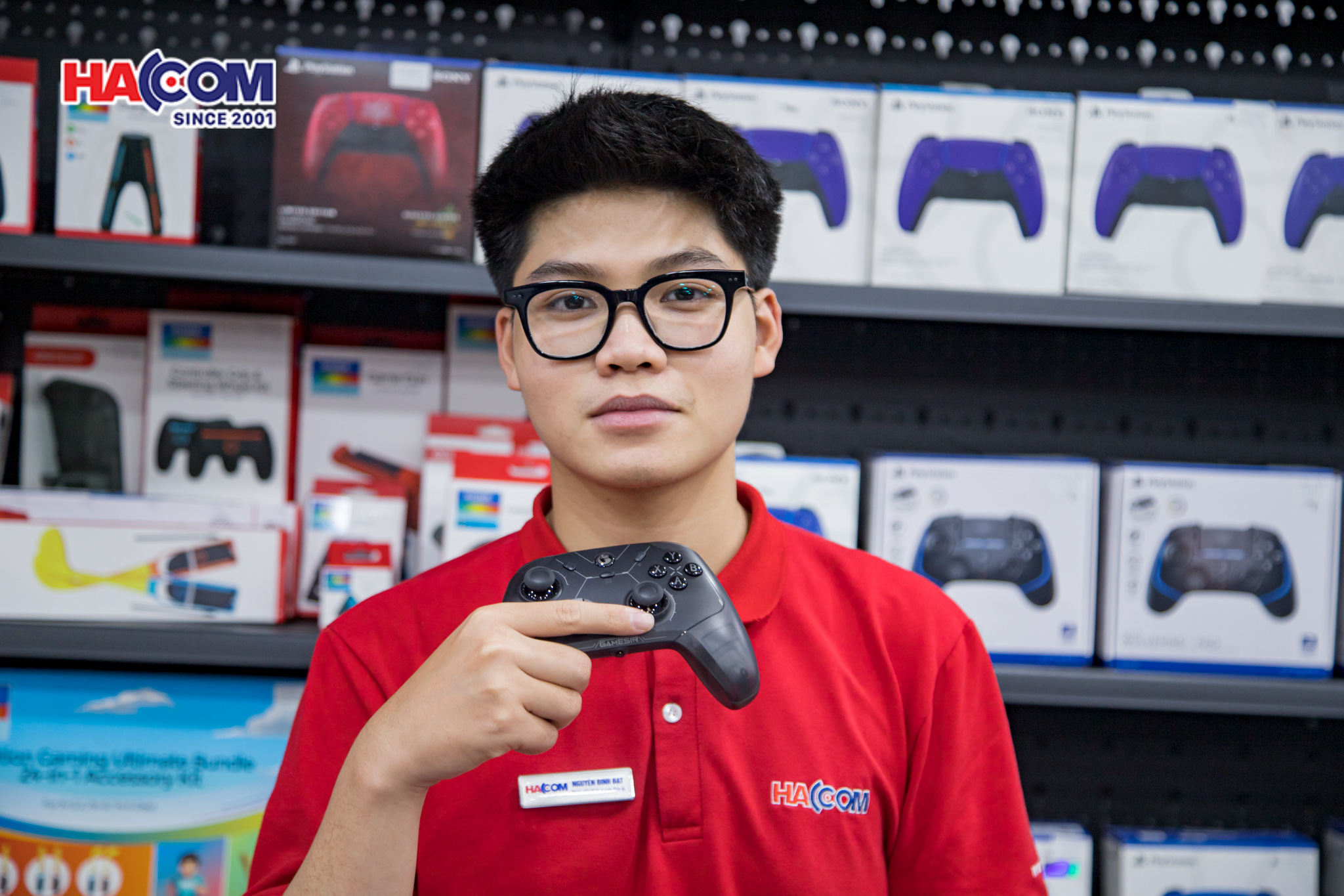 Tay Cầm Chơi Game Không Dây GameSir Cyclone 2 Màu Đen 3