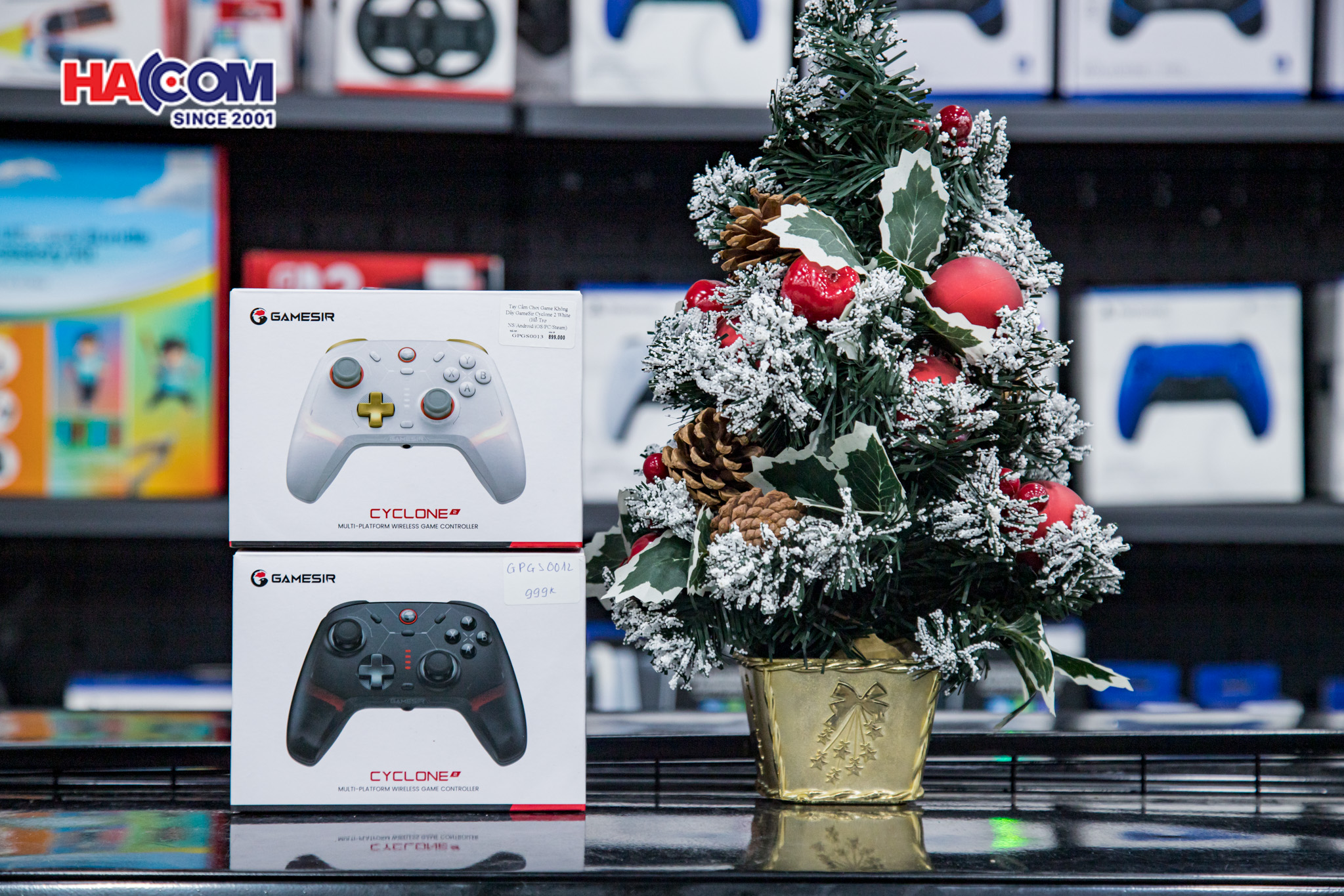 Tay Cầm Chơi Game Không Dây GameSir Cyclone 2 Màu Đen 4