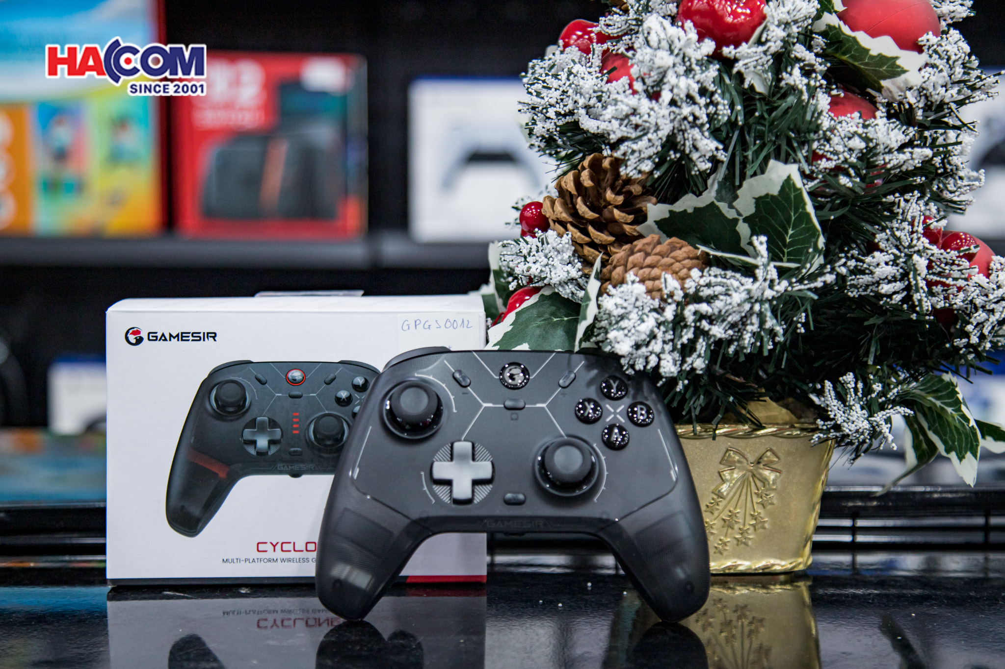 Tay Cầm Chơi Game Không Dây GameSir Cyclone 2 Màu Đen 5