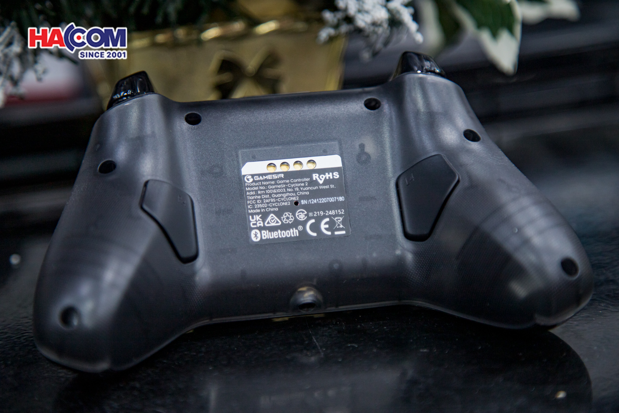 Tay Cầm Chơi Game Không Dây GameSir Cyclone 2 Màu Đen 11