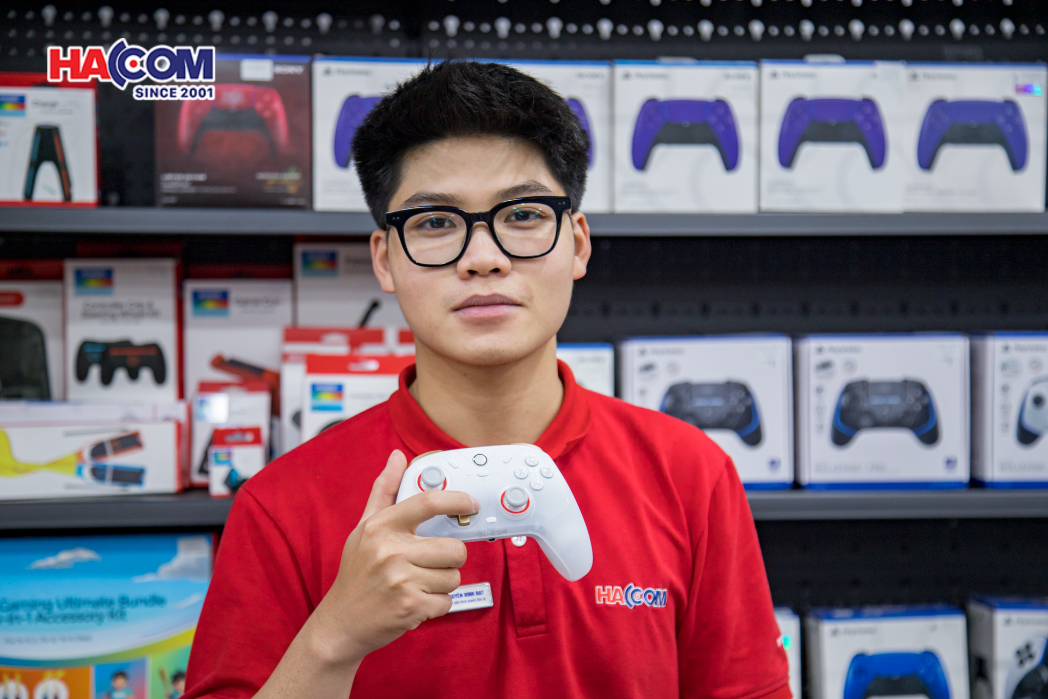 Tay Cầm Chơi Game Không Dây GameSir Cyclone 2 Màu Trắng 3