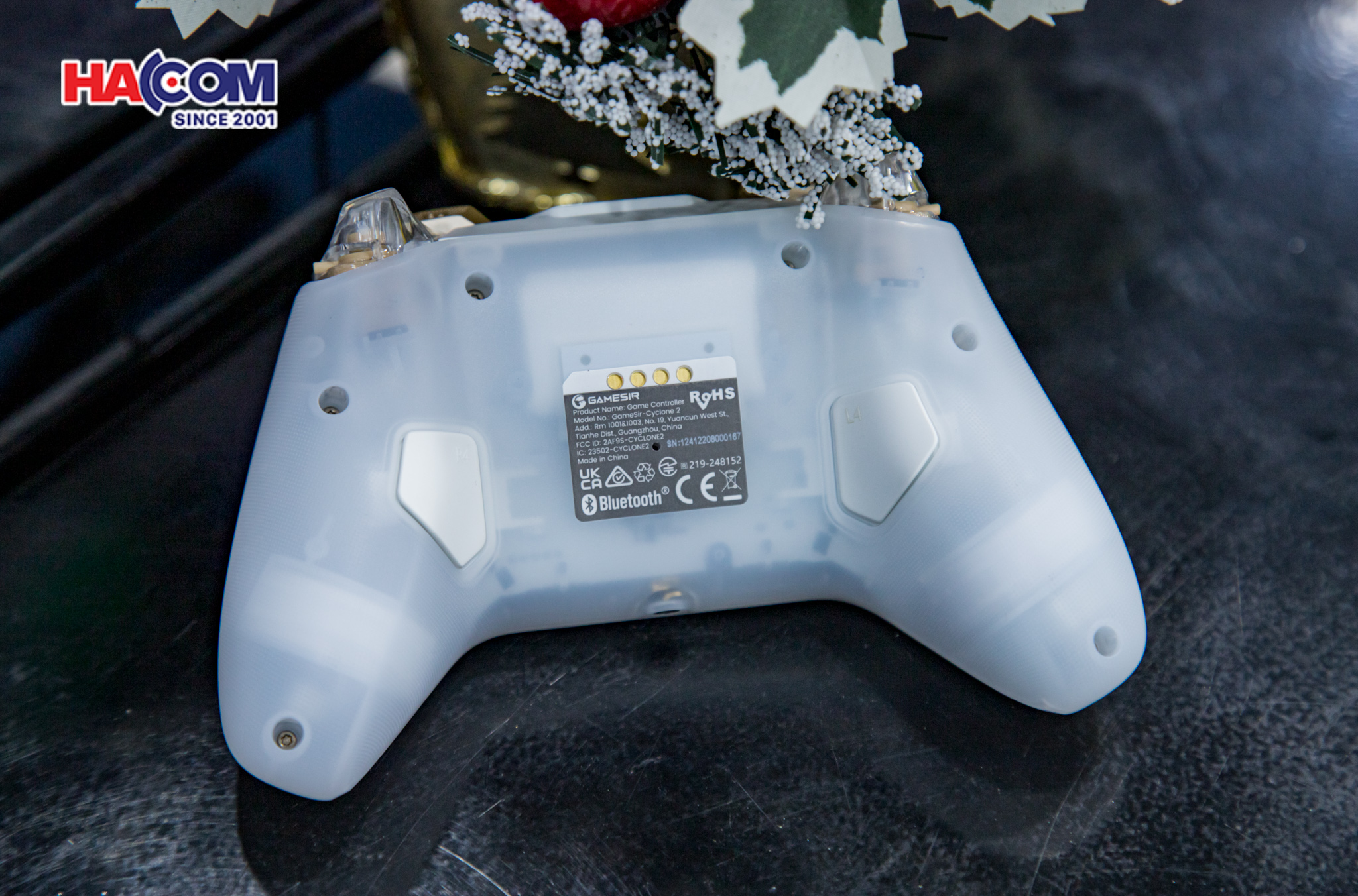 Tay Cầm Chơi Game Không Dây GameSir Cyclone 2 Màu Trắng 13