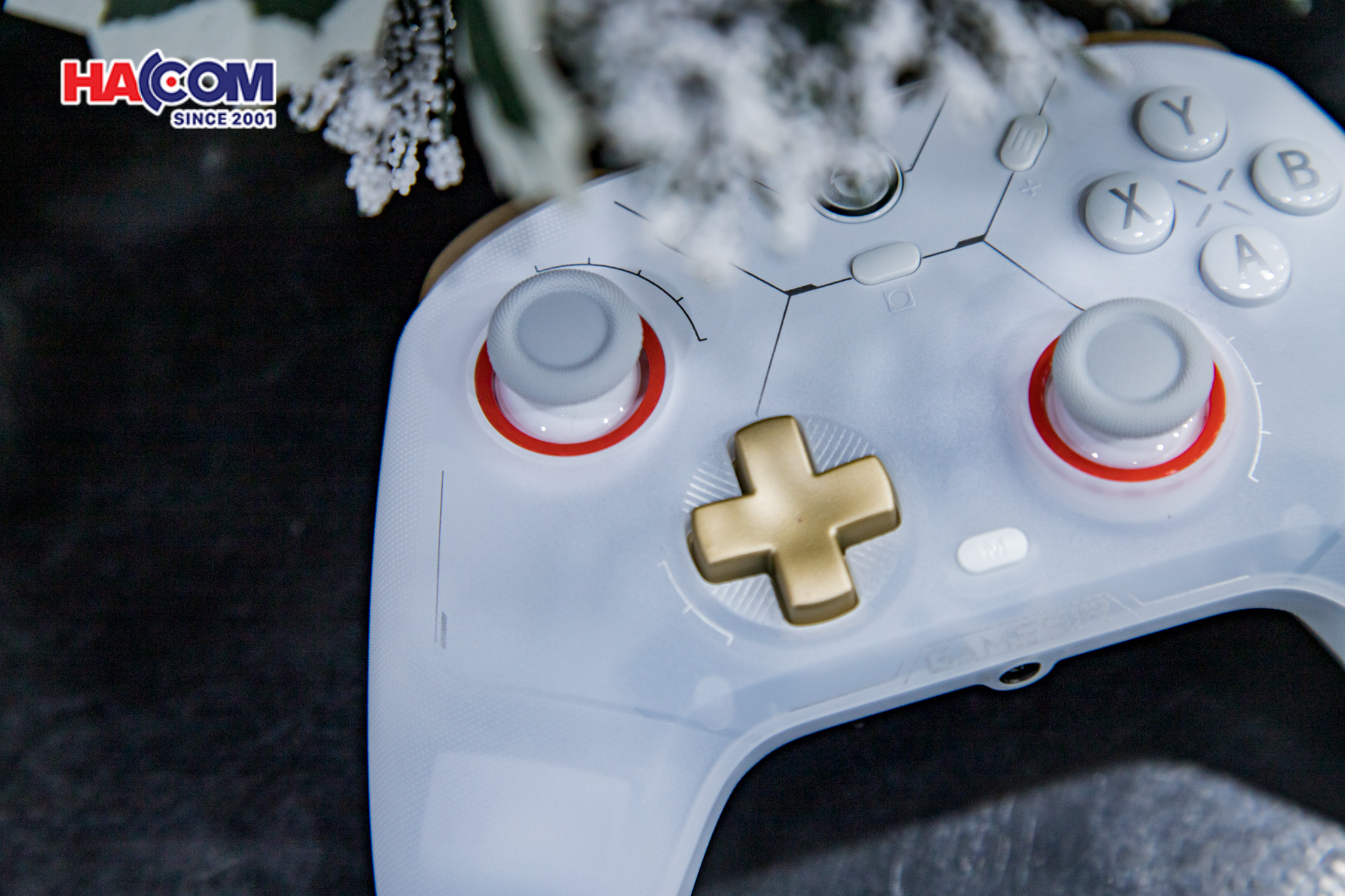 Tay Cầm Chơi Game Không Dây GameSir Cyclone 2 Màu Trắng 9