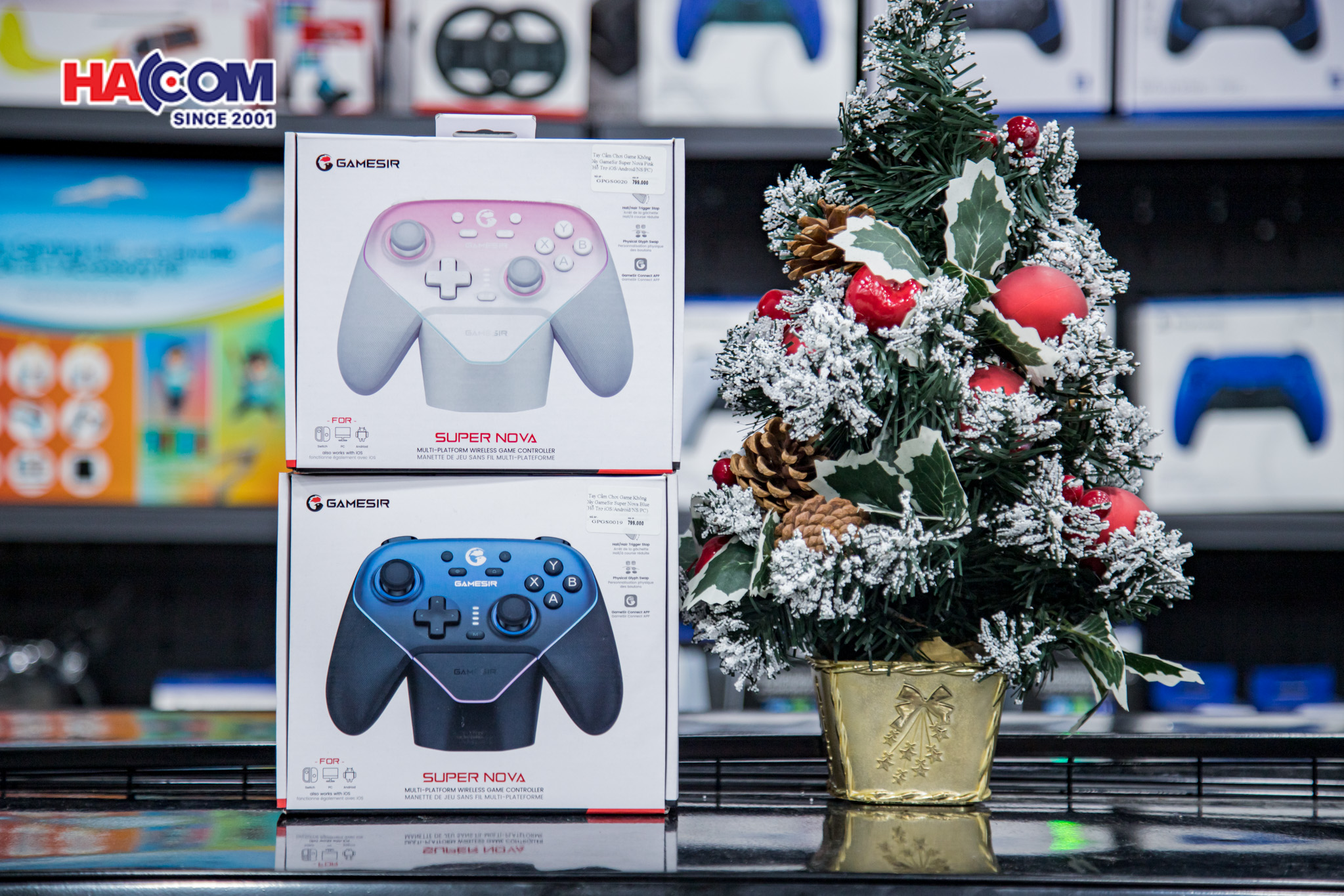 Tay Cầm Chơi Game Không Dây GameSir Super Nova Blue (Màu Xanh Da Trời) 6