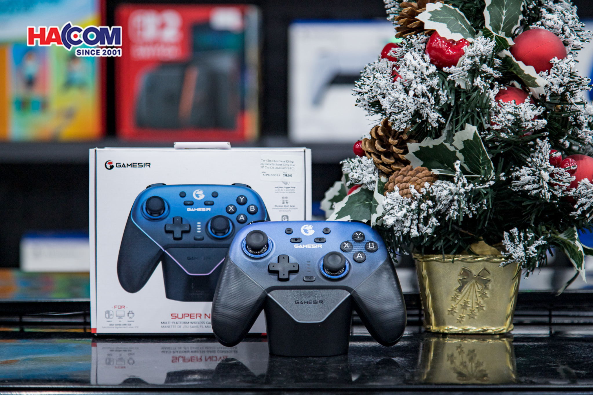 Tay Cầm Chơi Game Không Dây GameSir Super Nova Blue (Màu Xanh Da Trời) 7