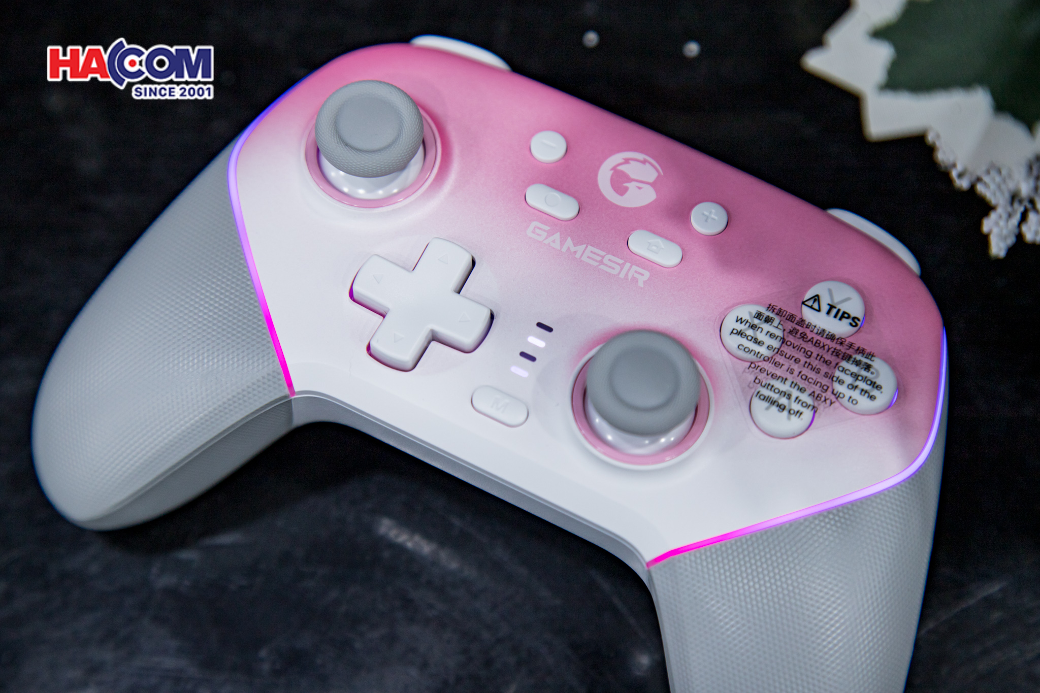 Tay Cầm Chơi Game Không Dây GameSir Super Nova Pink (Màu Hồng) 15