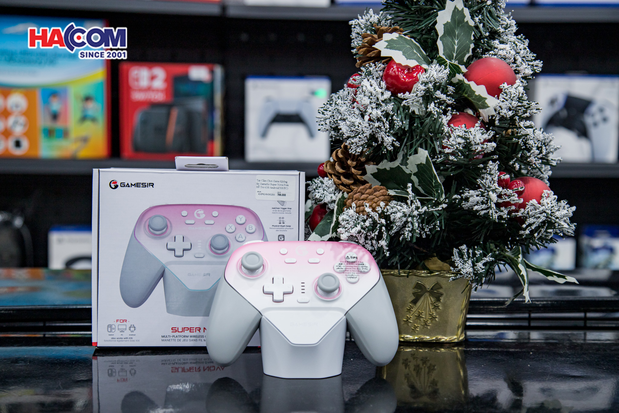 Tay Cầm Chơi Game Không Dây GameSir Super Nova Pink (Màu Hồng) 7