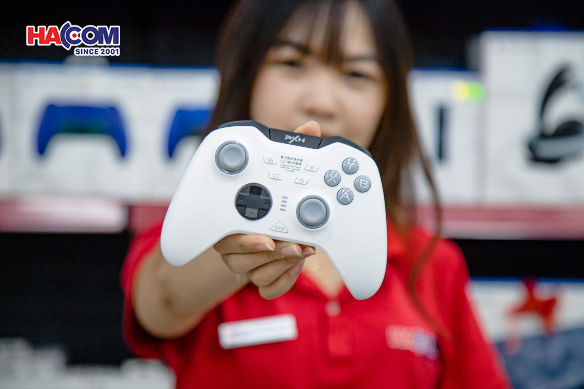 Tay cầm chơi game không dây PXN P5 Màu Trắng 7