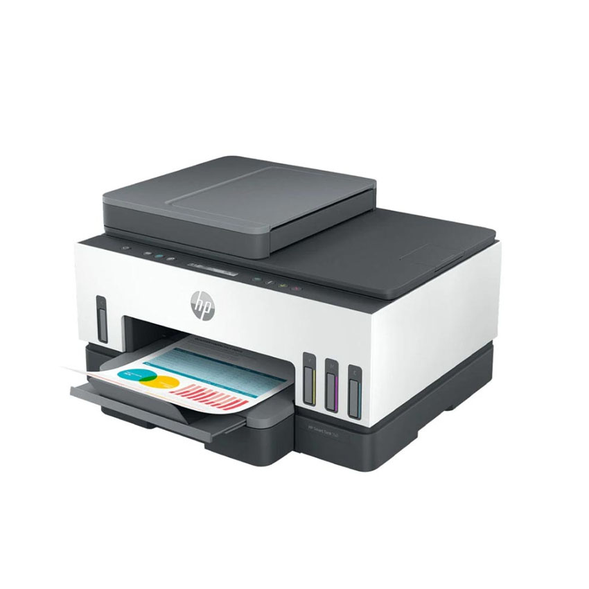 Máy in phun màu HP Smart Tank 750 All-in-One (6UU47A) - Hình 3