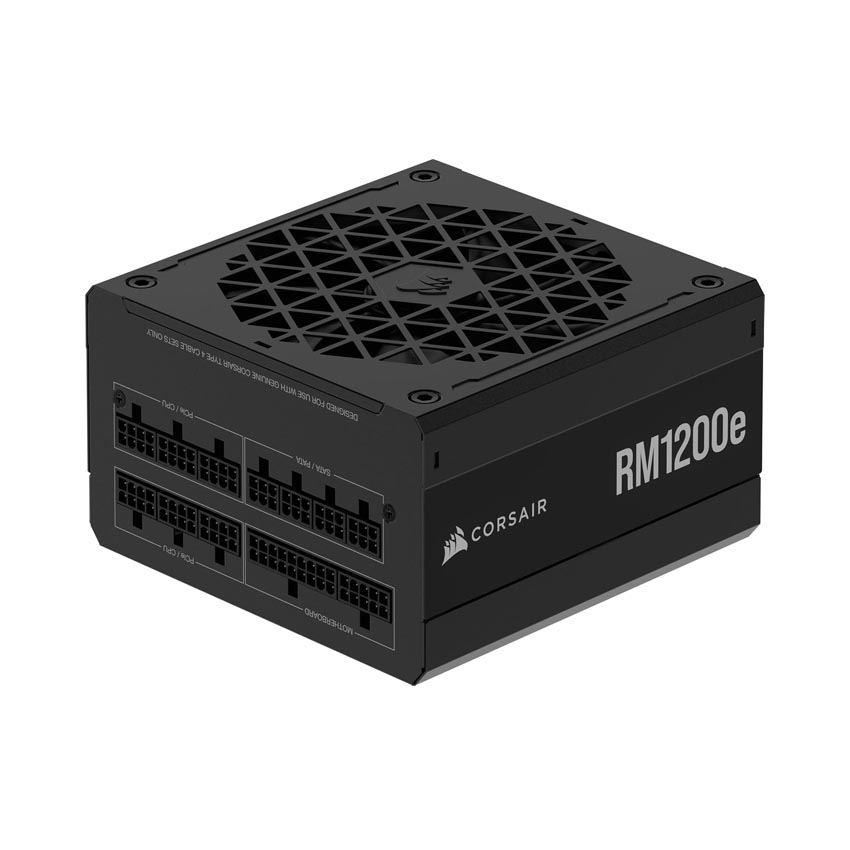 Nguồn máy tính Corsair RM1200e ATX 3.1 - 1200W (80 Plus Gold/ Màu Đen)