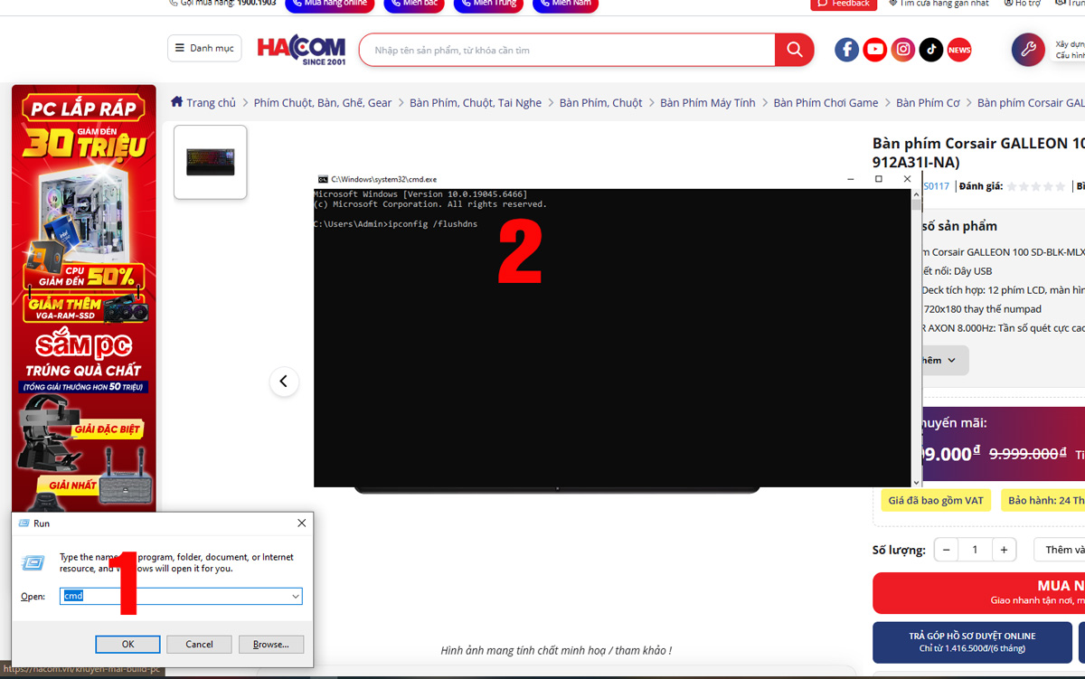 cach sua loi dnsprobefinishednxdomain triet de hacom 4