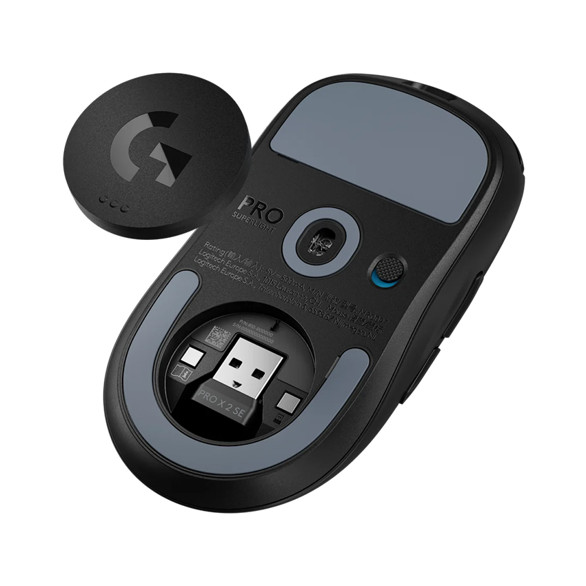 Chuột gaming không dây Logitech Pro X SuperLight 2 SE (Đen) - Hình 5