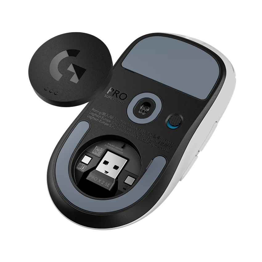 Chuột gaming không dây Logitech Pro X SuperLight 2 SE (Trắng) - Hình 5