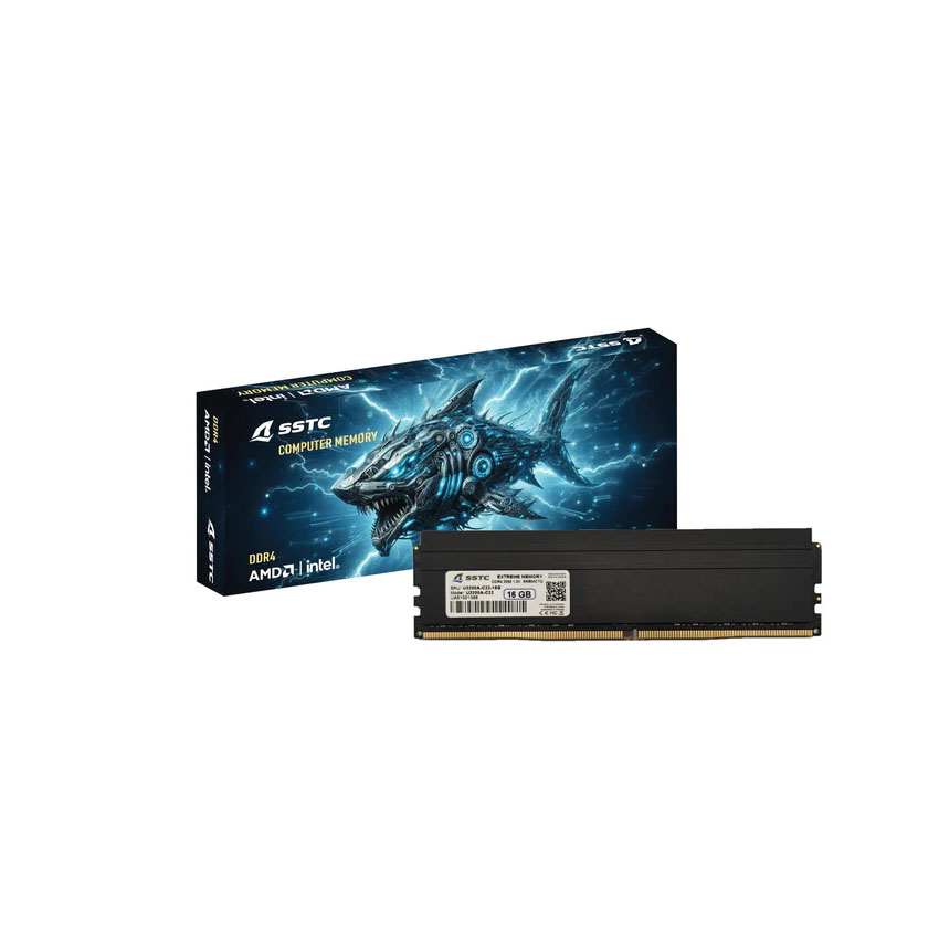 Ram Desktop SSTC (U3200A-C22-16GB) 16GB (1x16GB) DDR4 3200Mhz (Intel/AMD) (tản)