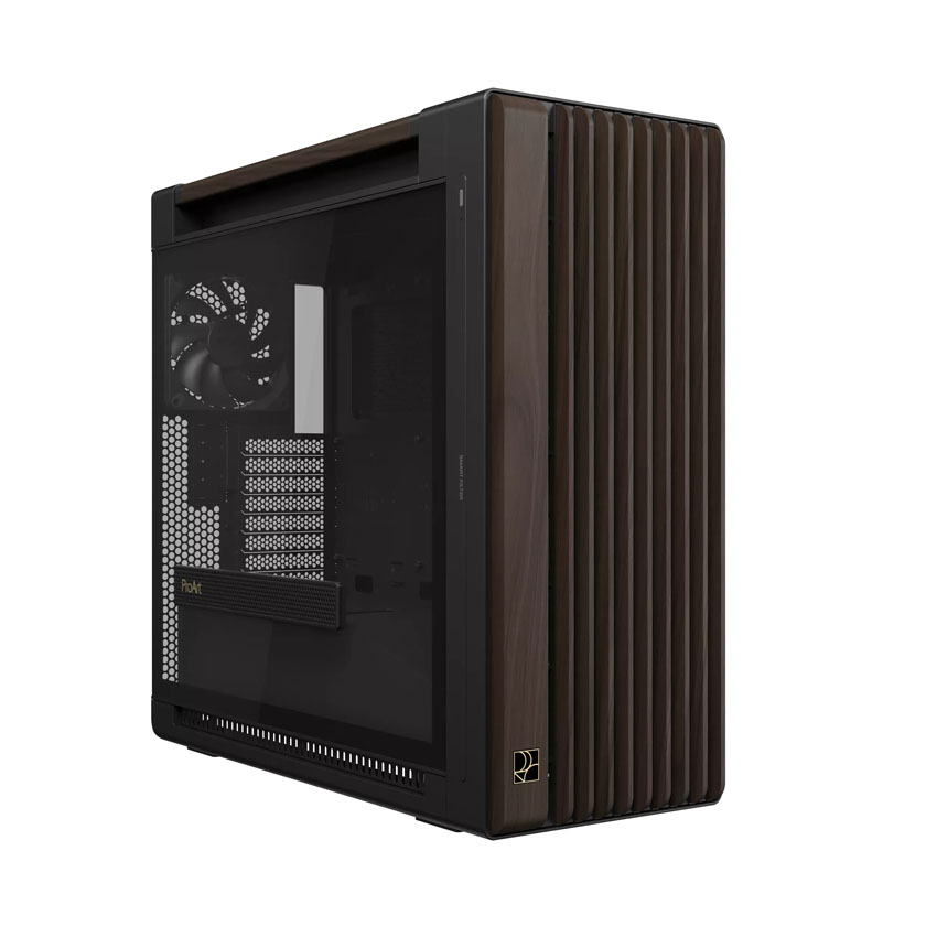 Vỏ Case ASUS Proart PA602 WALNUT WOOD TG PWM Modern Black (eATX/3 fan)