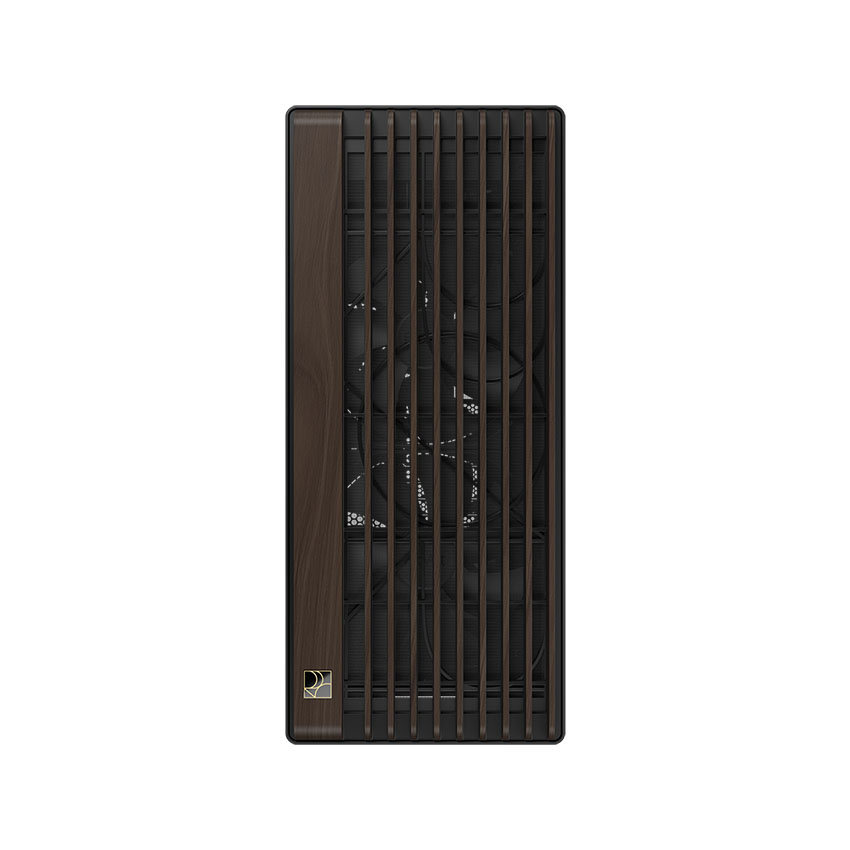Vỏ Case ASUS Proart PA602 WALNUT WOOD TG PWM Modern Black (eATX/3 fan) - Hình 3