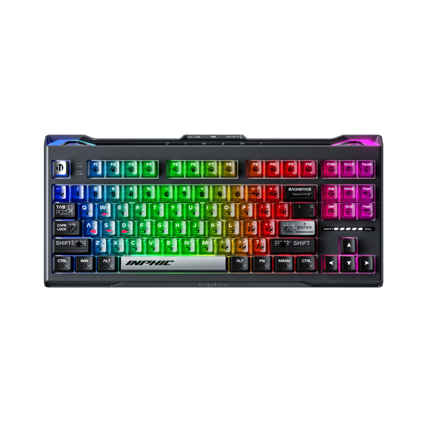 Bàn phím INPHIC K87 Pro Đen chính hãng