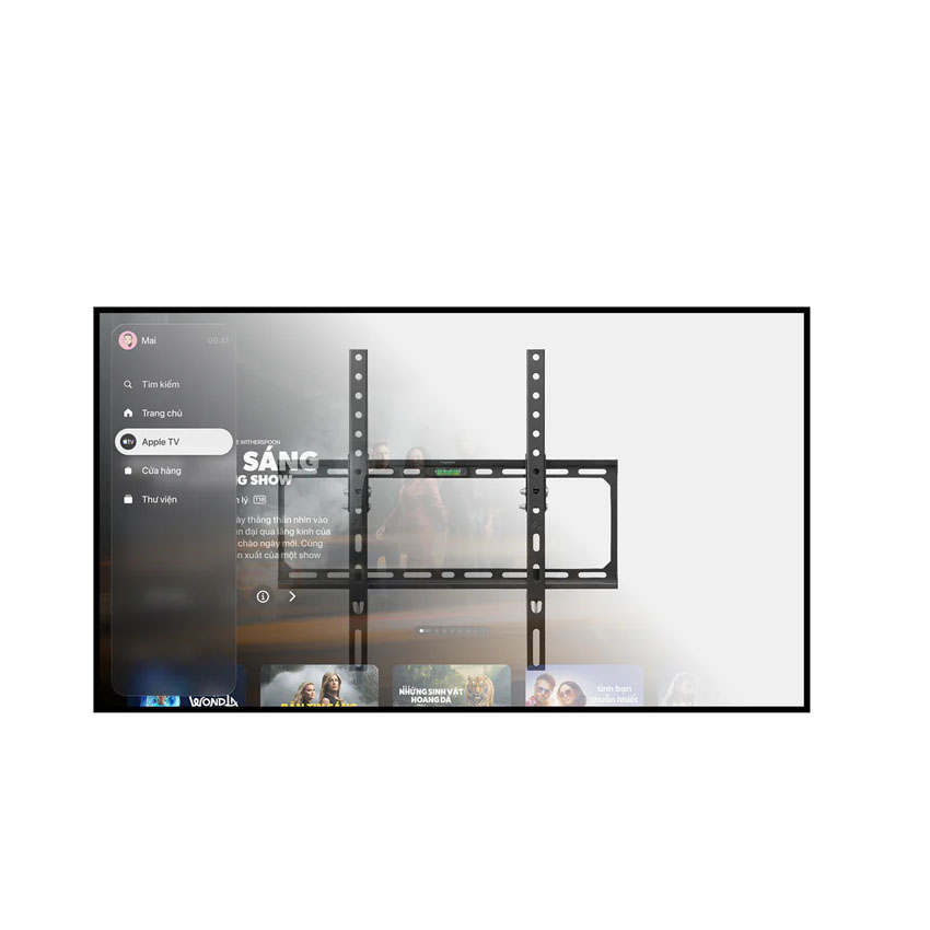 Giá treo tivi Hyperwork HPW-TVF01-BLK Đen - Hình 6