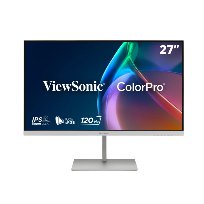Màn hình đồ họa ViewSonic VP2766-2K-W (27 inch/QHD/IPS/120Hz/5ms/loa/USB-C 90W) chính hãng