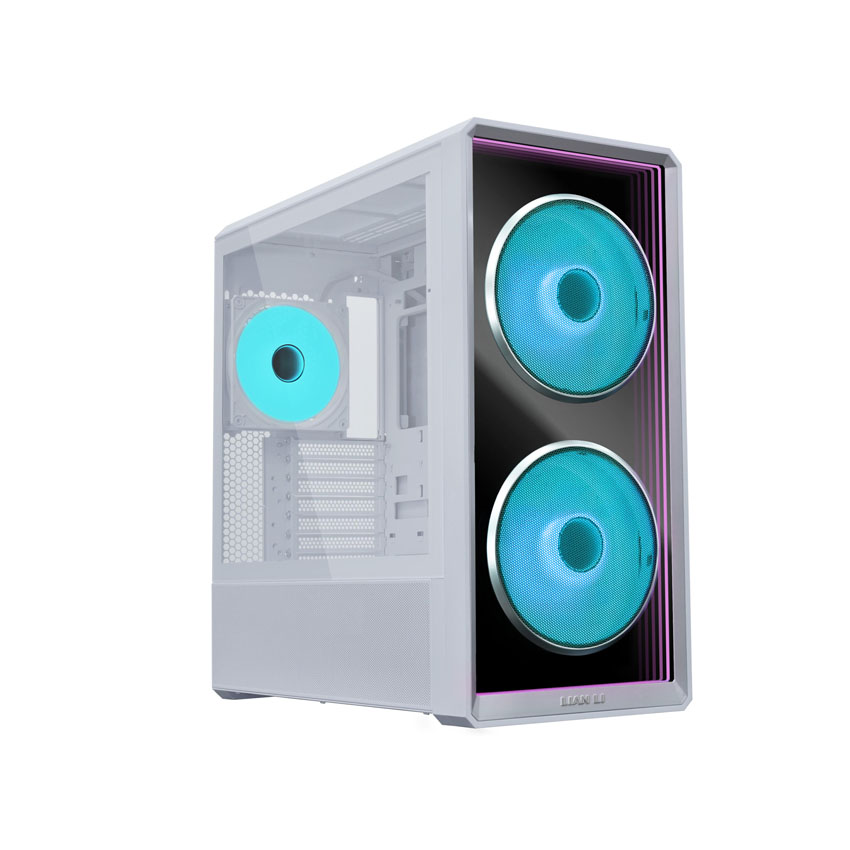 Vỏ case LIAN LI Lancool 217 INF White (ATX/3 Fan) chính hãng
