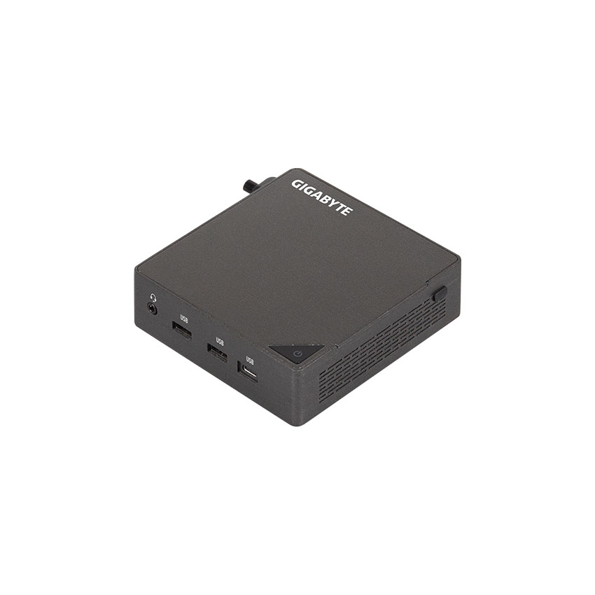 Bộ Mini PC Gigabyte BRIX GB-BRU7-255H (6BXARH7SWMR) (Ultra7 255H/2xD5-6400 /2xNVMe/2xHDMI/1xUSB4/WF7/BT/1xLAN/VESA/Đen) chính hãng