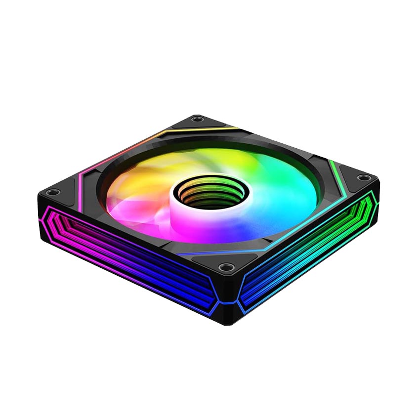 Fan JUNGLE LEOPARD Prism 6Pro Black Reverse (Cánh đảo chiều) - Hình 10