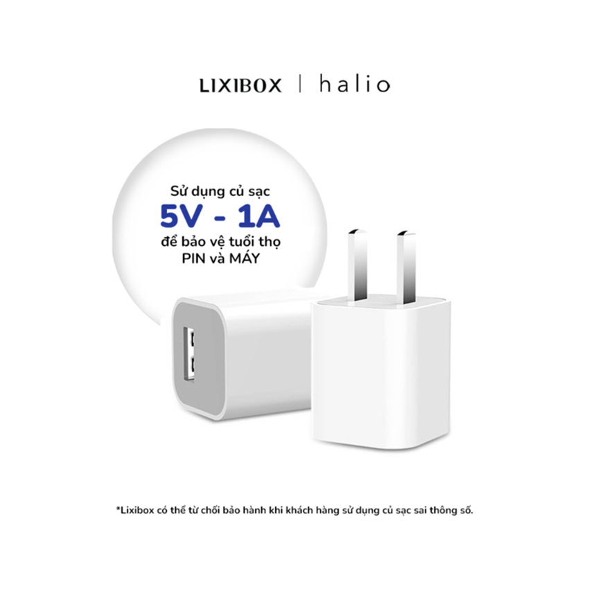 Bàn Chải Điện Halio Sonic Whitening Pro - Màu Hồng 7