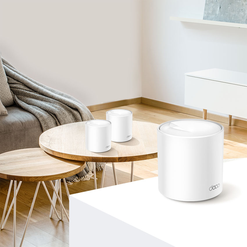 Bộ phát wifi Mesh Tp-Link Deco X60 1 pack WIFI 6 AX5400 3