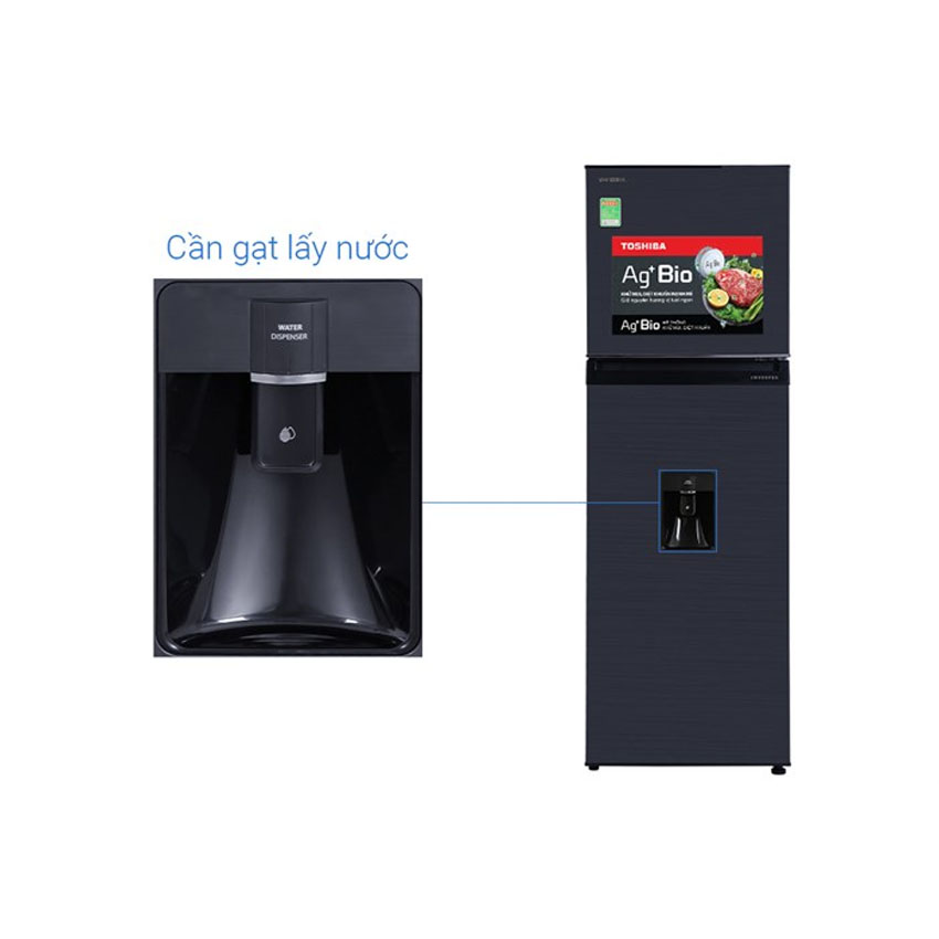 Tủ lạnh Toshiba Inverter 249 lít GR-RT325WE-PMV(06)-MG 10