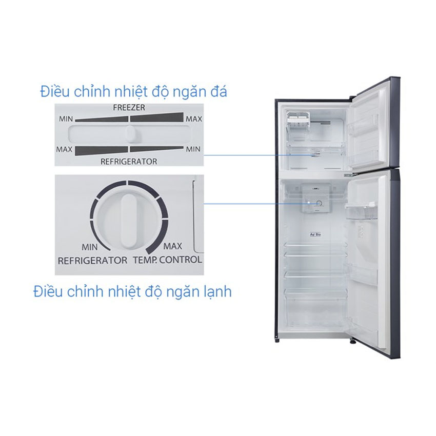 Tủ lạnh Toshiba Inverter 249 lít GR-RT325WE-PMV(06)-MG 11