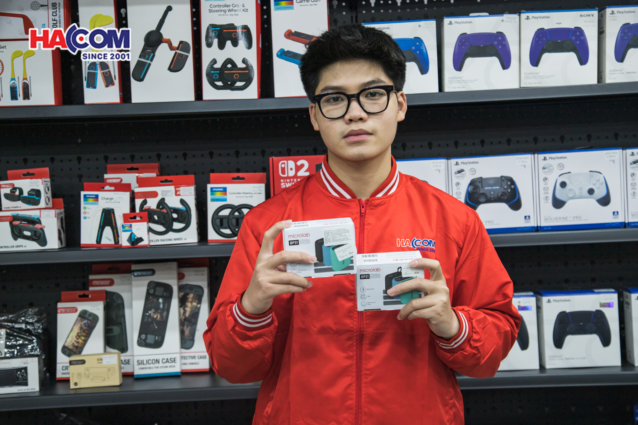 Loa Bluetooth Microlab BP21 đen 1